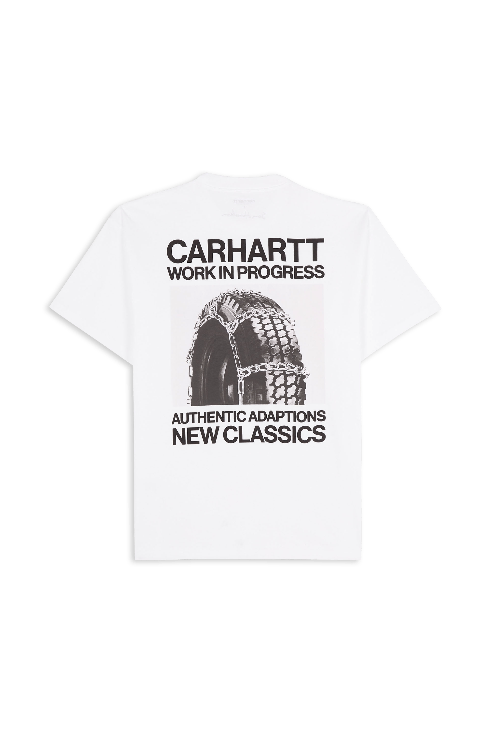 Regular-fit round-neck cotton T-shirt White