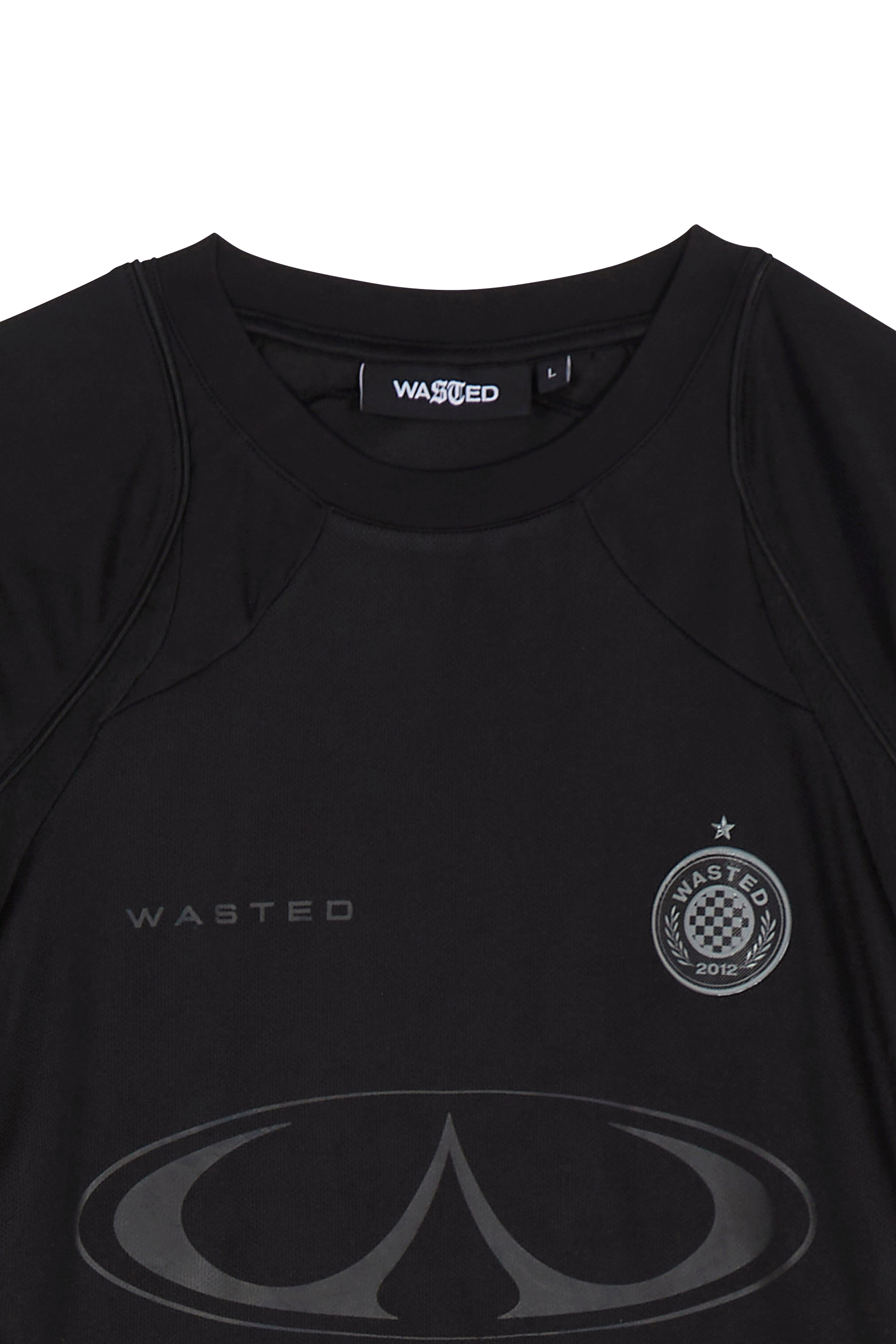 T-shirt | Noir WASTED Homme
