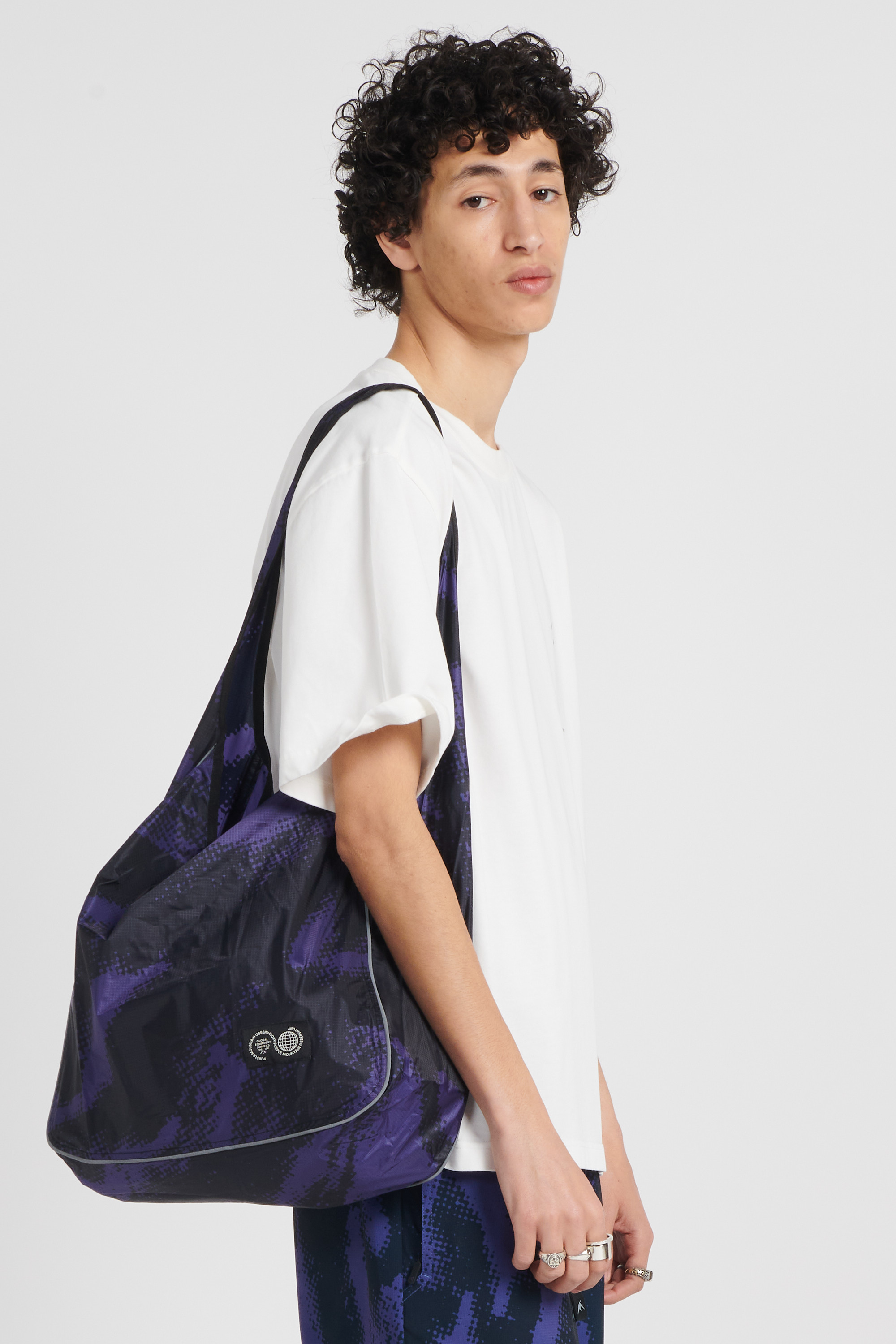Tote bag Purple