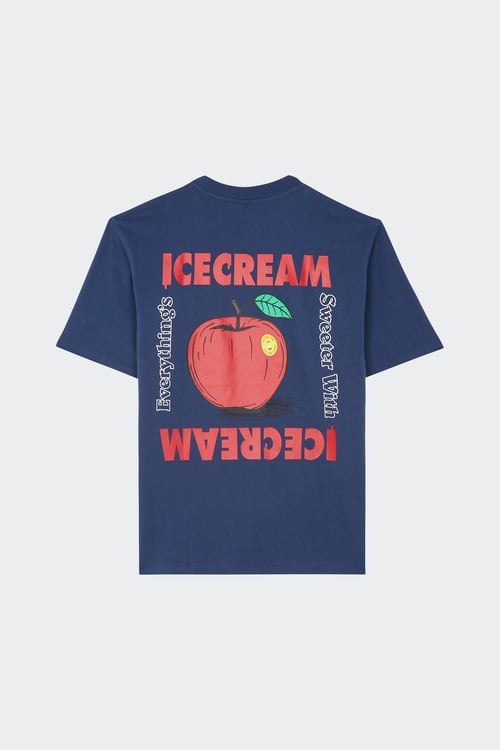 ICE CREAM T-shirt Bleu