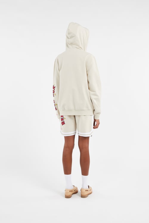 NEW ERA Hoodie zippé Beige