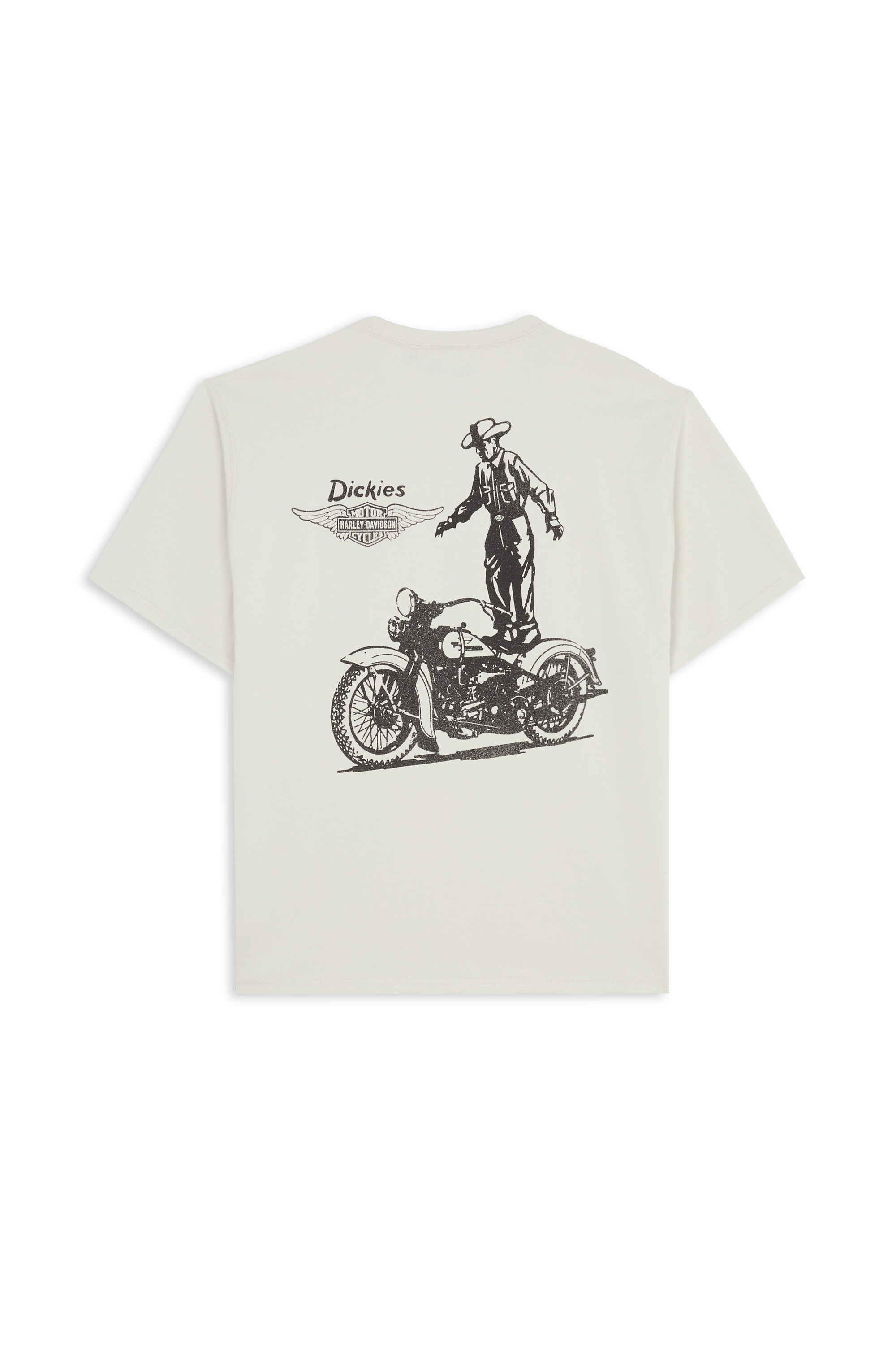 Regular-fit round-neck cotton T-shirt Beige