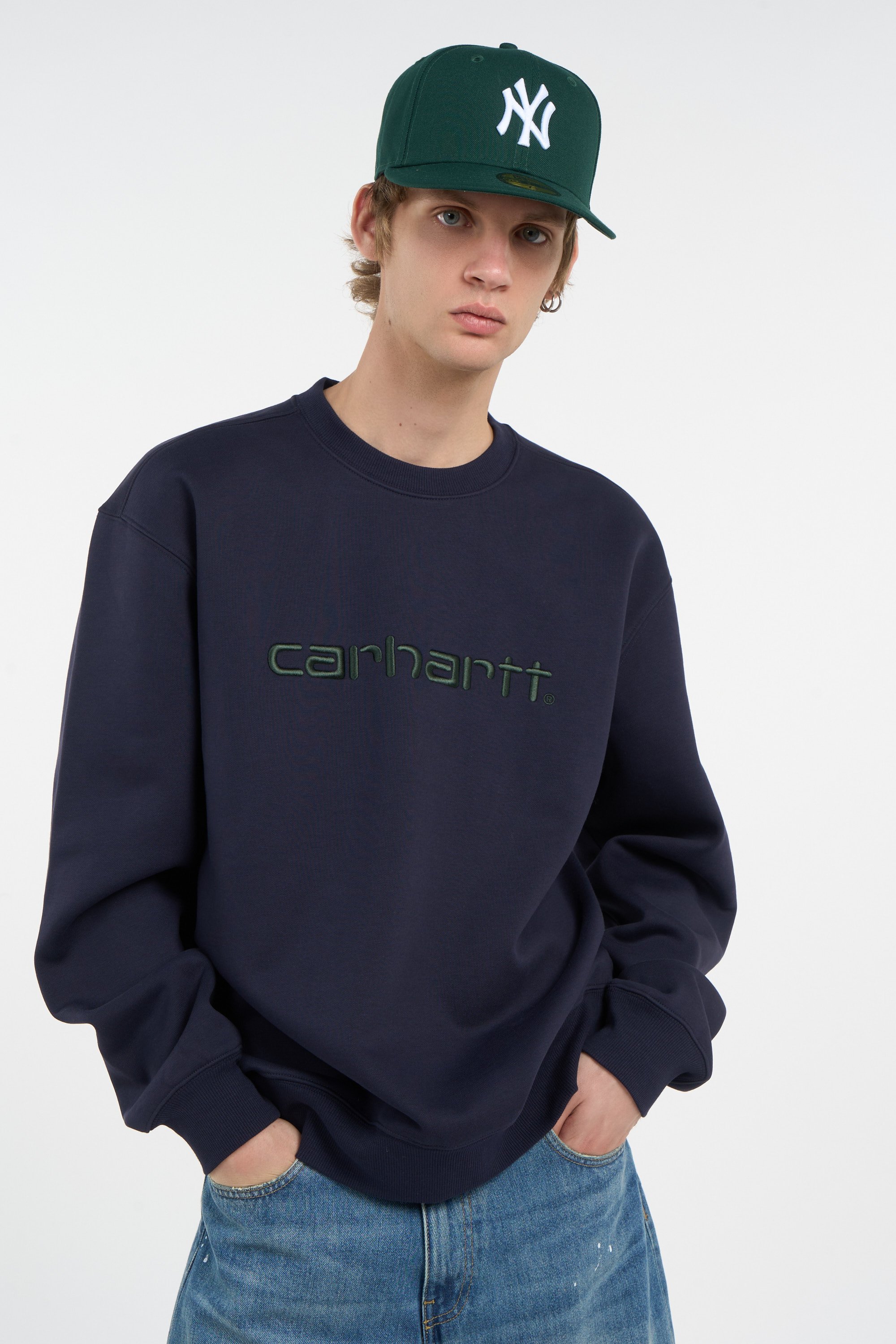 sweatshirt | Blue CARHARTT WIP Men