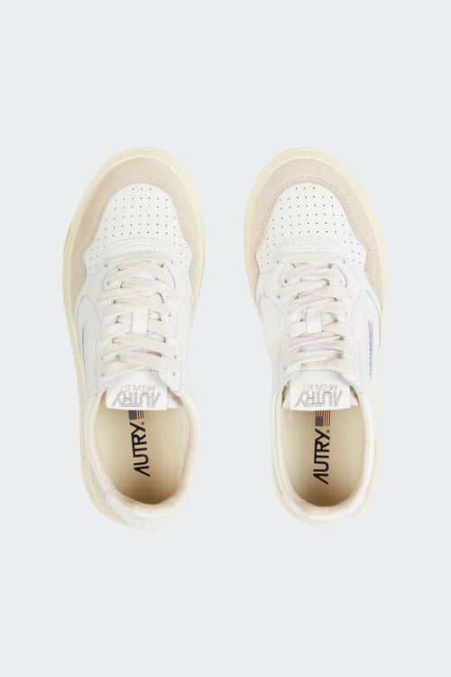 AUTRY Baskets Blanc