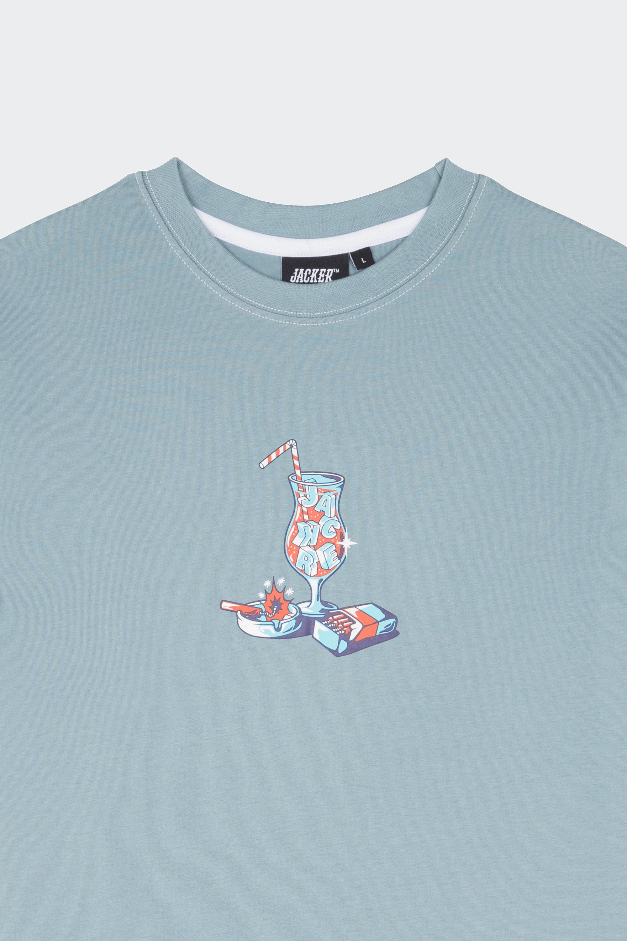 T-shirt | Blue by JACKER T-shirt Blue