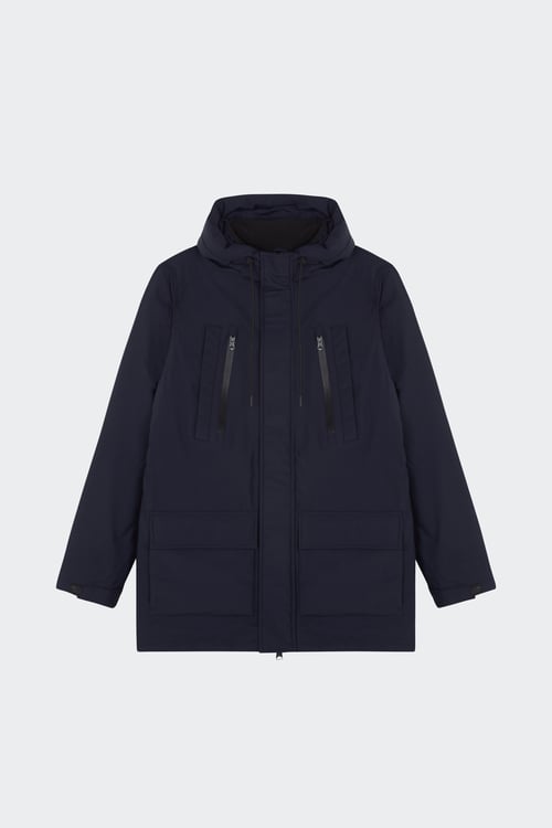 SCHOTT Parka Blue