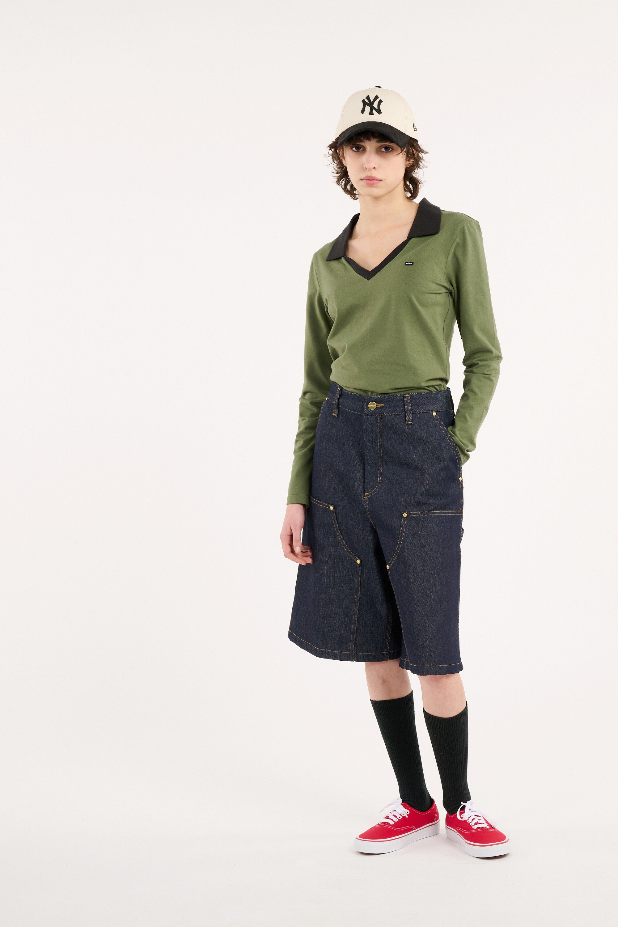 Polo shirt OBEY Green