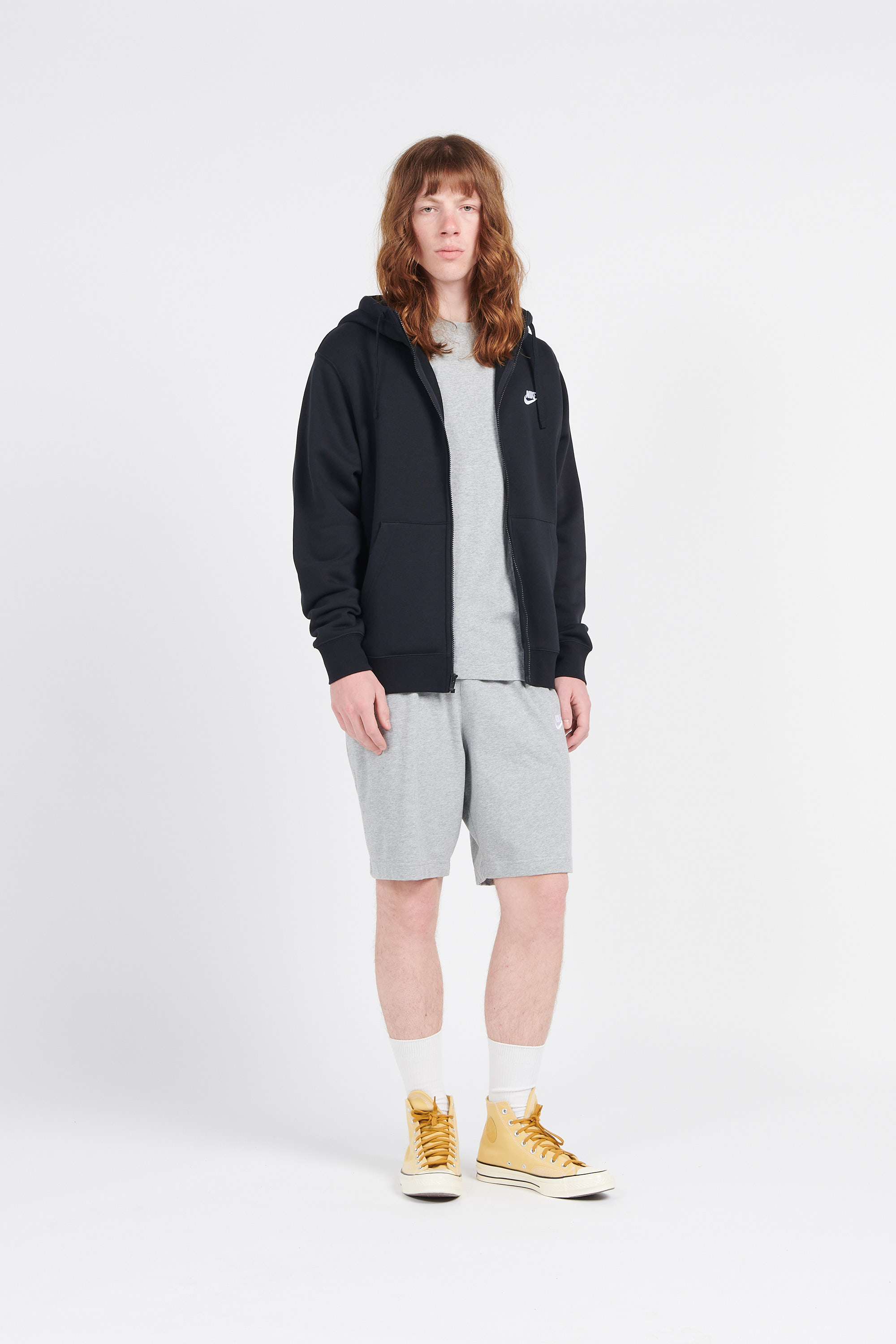 sweat zippé Noir