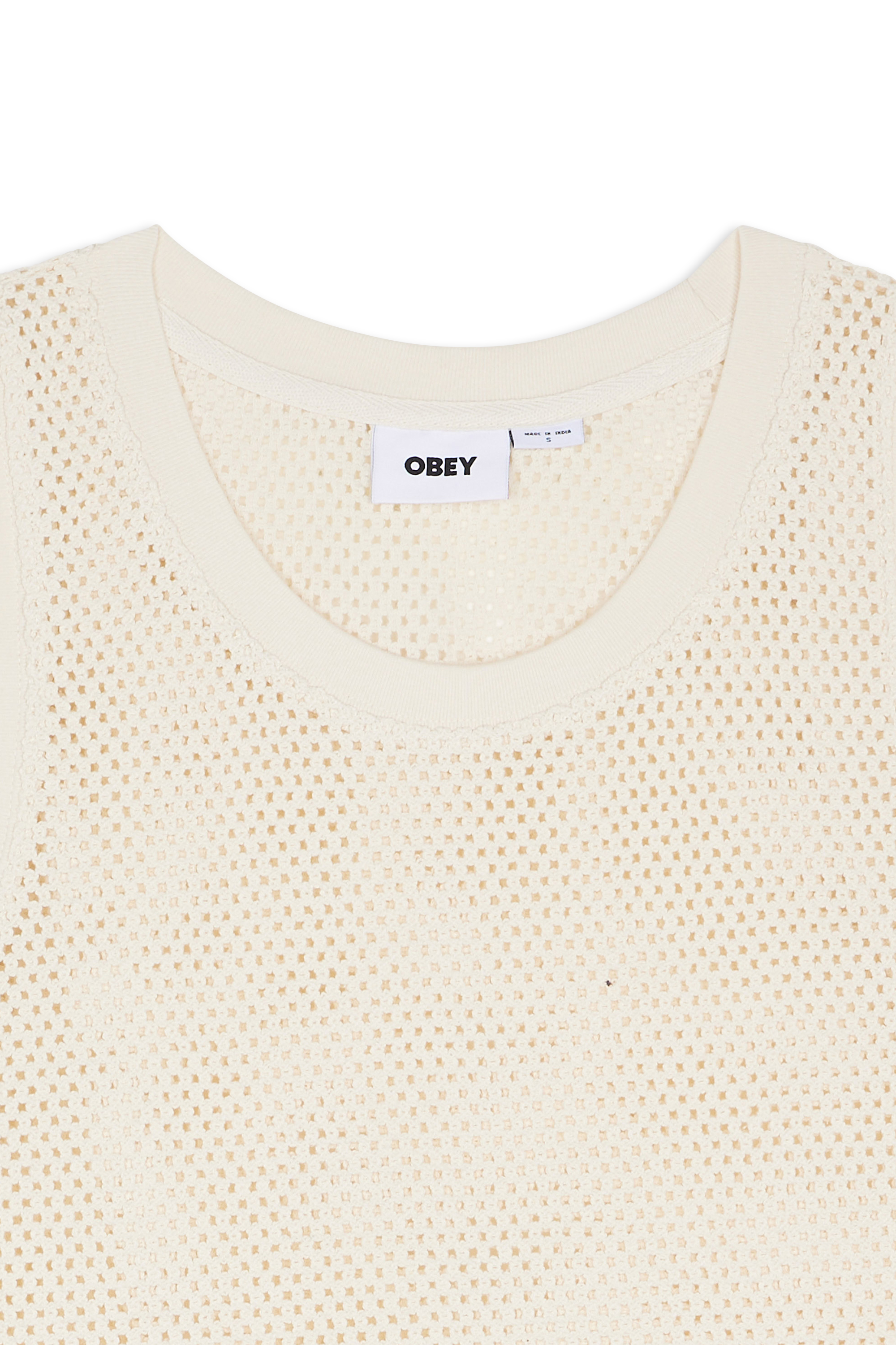 Tank top OBEY Beige