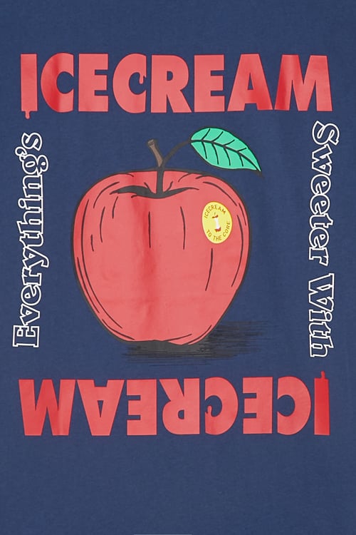 ICE CREAM T-shirt Bleu