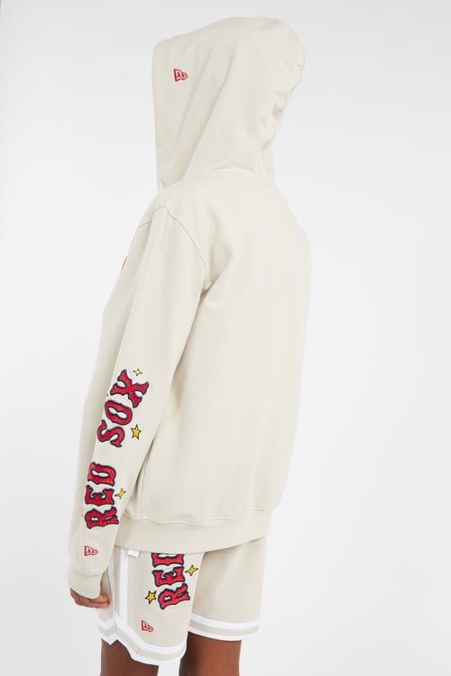 NEW ERA Hoodie zippé Beige
