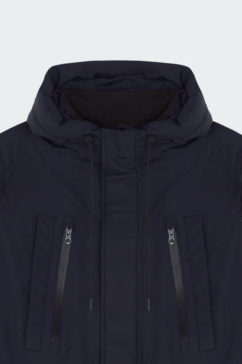 SCHOTT Parka Blue