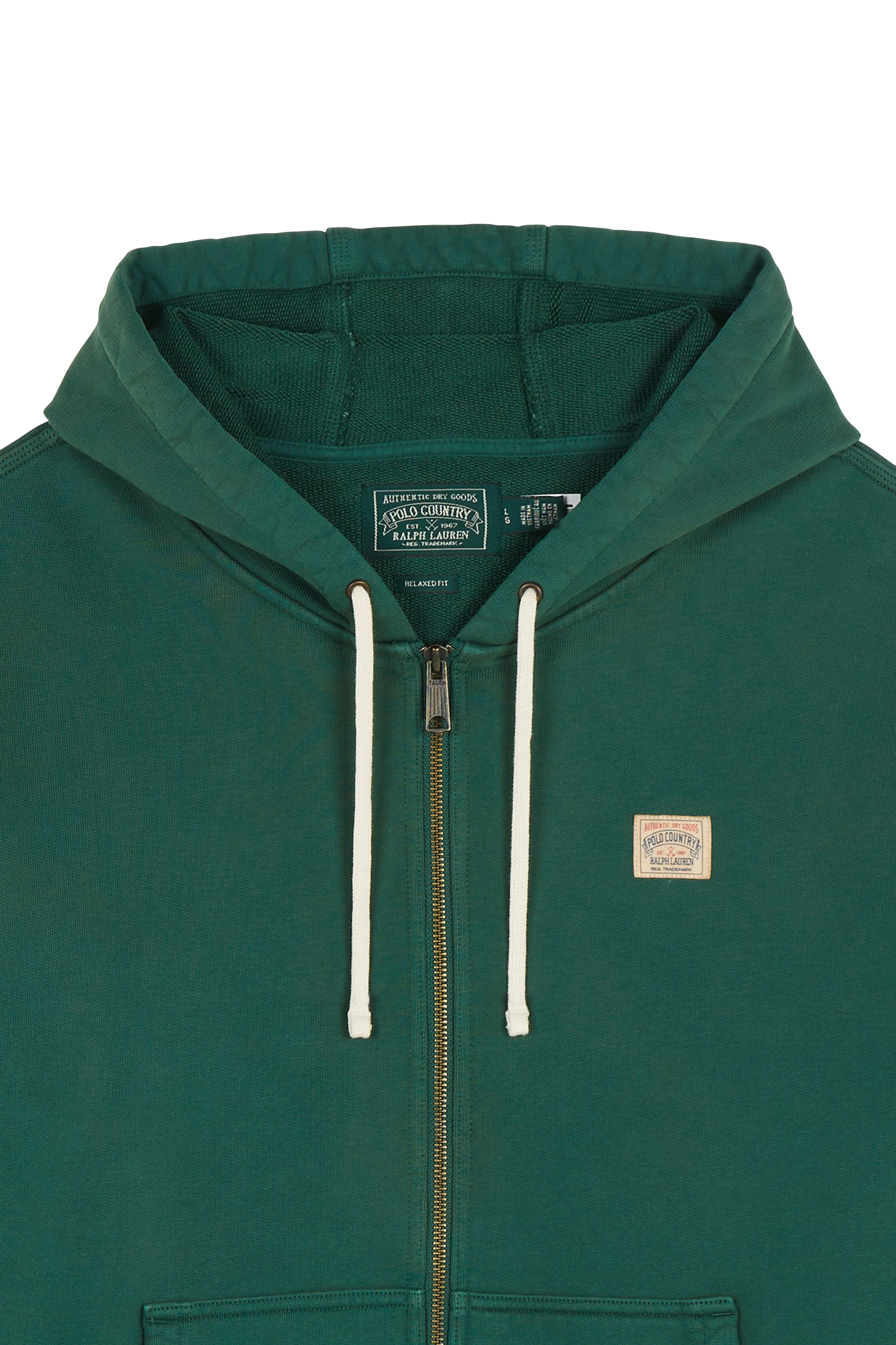 Hoodie zippé POLO RALPH LAUREN Vert
