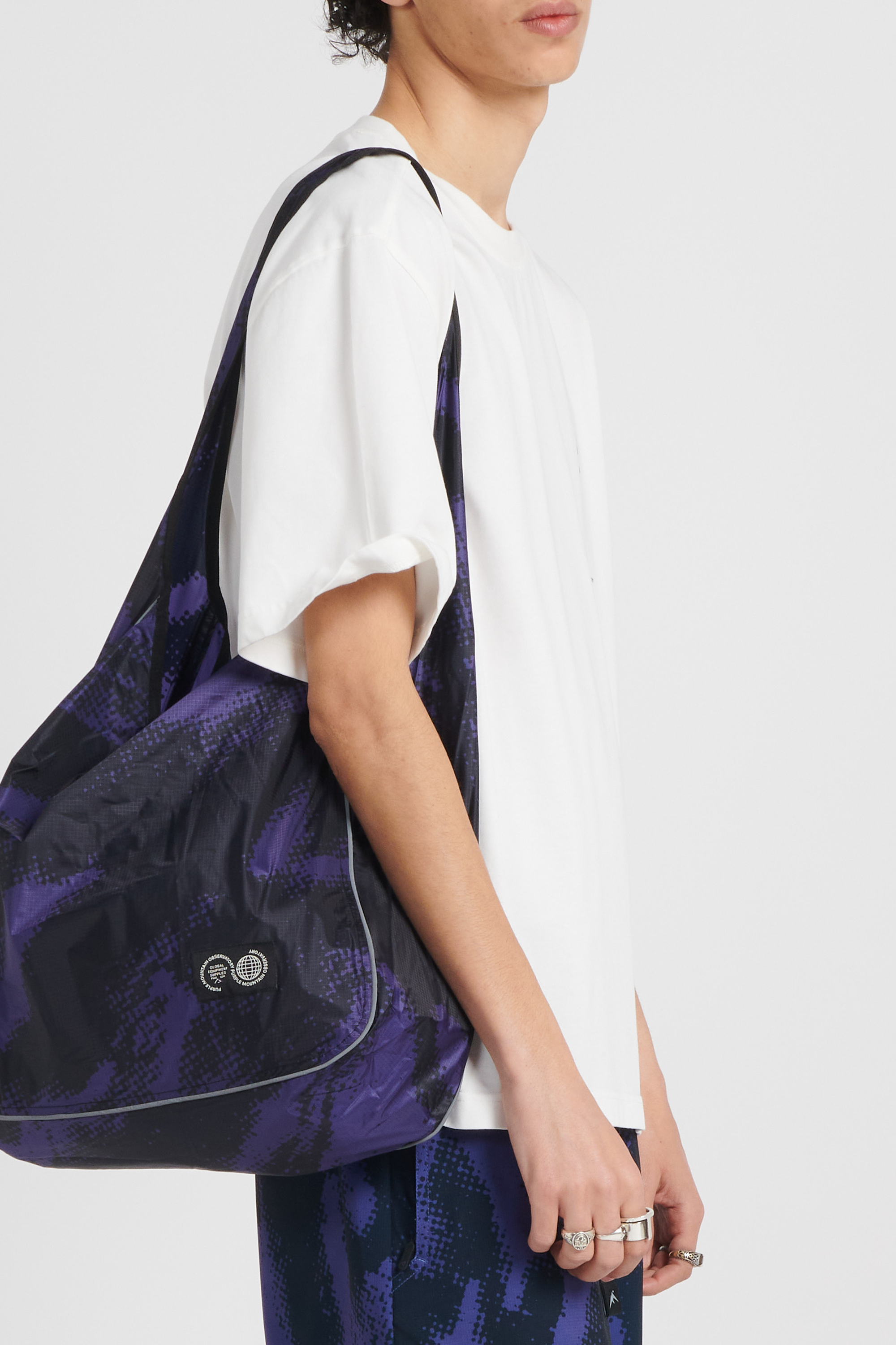 Tote bag | Violet PURPLE MOUNTAIN OBSERVATORY Homme