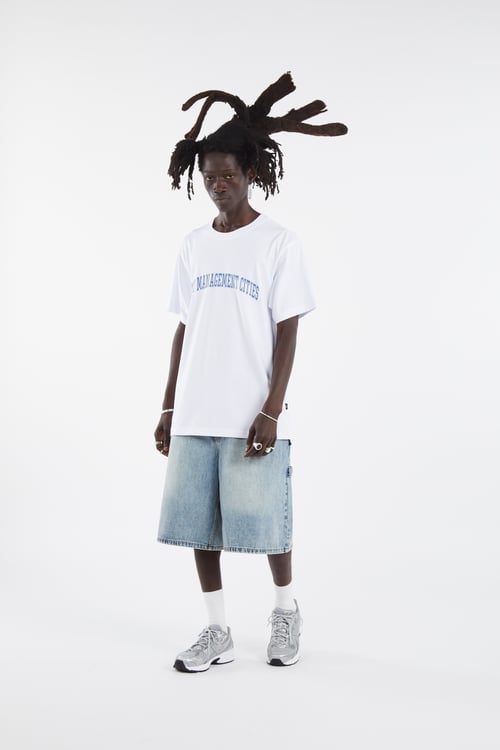 LOST MANAGEMENT CITIES T-shirt Bleu