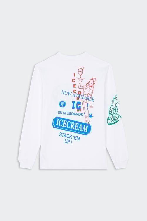 ICE CREAM T-shirt Blanc
