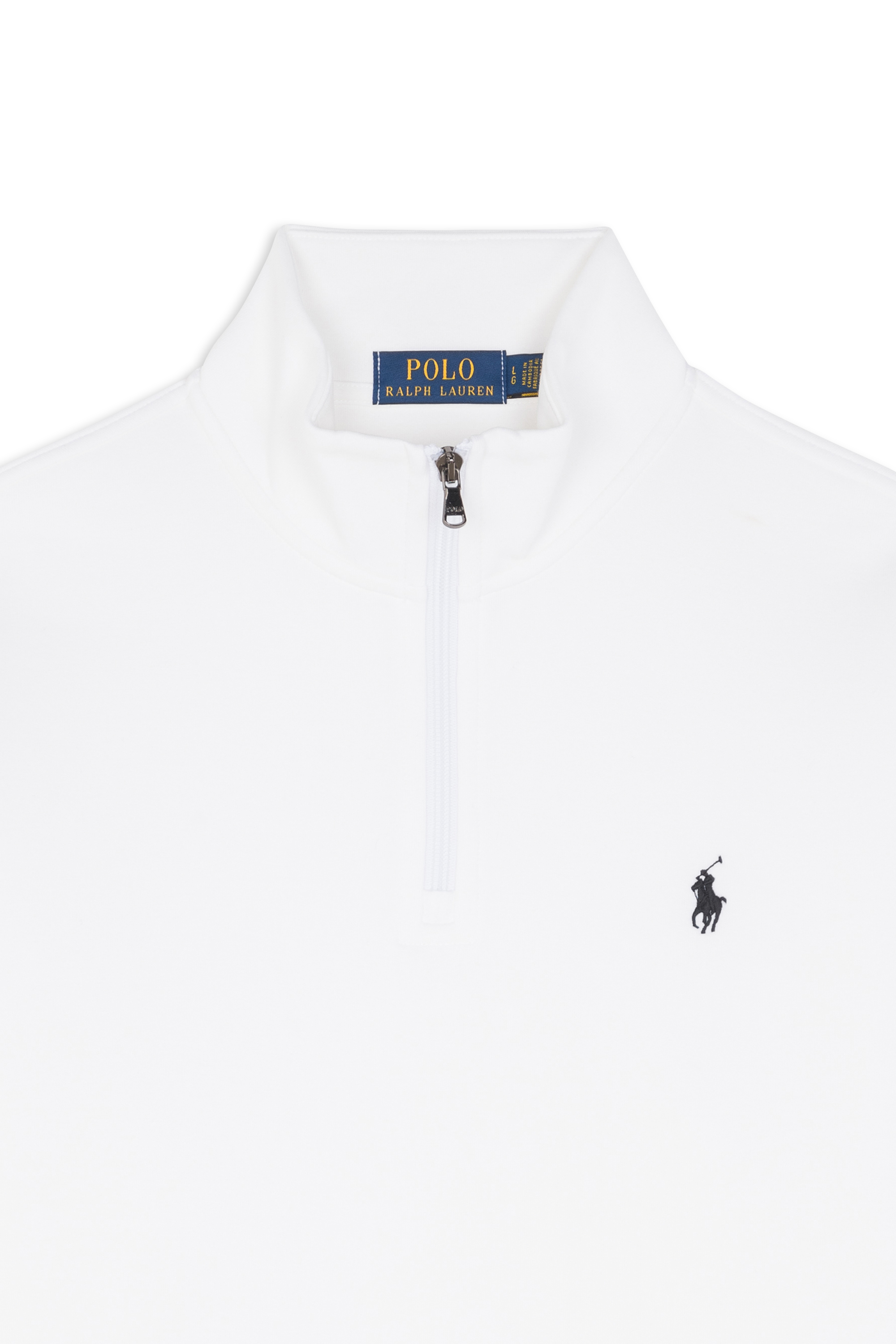 VIP【関税送料無料】希少 POLO RALPH LAUREN WHITE SWEATSHIRT NWT Polo Ralph Lauren Men Double Knit Full Zip Hoodie