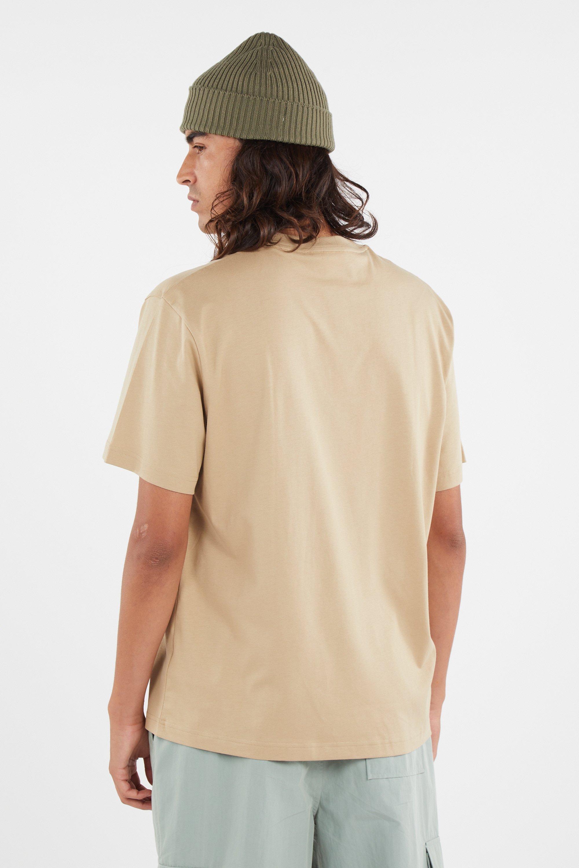 T-shirt | Beige by LACOSTE T-shirt Beige