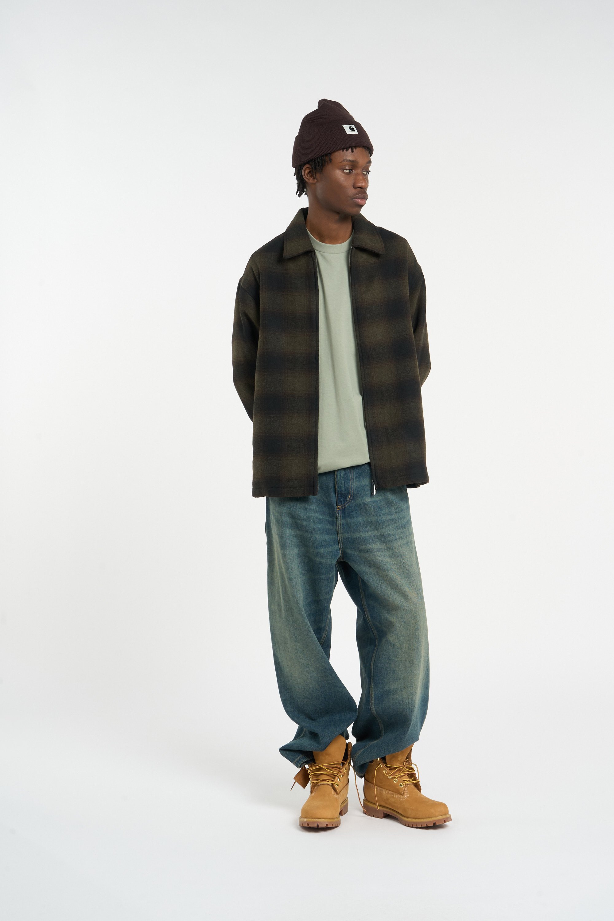 Blouson col classique CARHARTT WIP Vert
