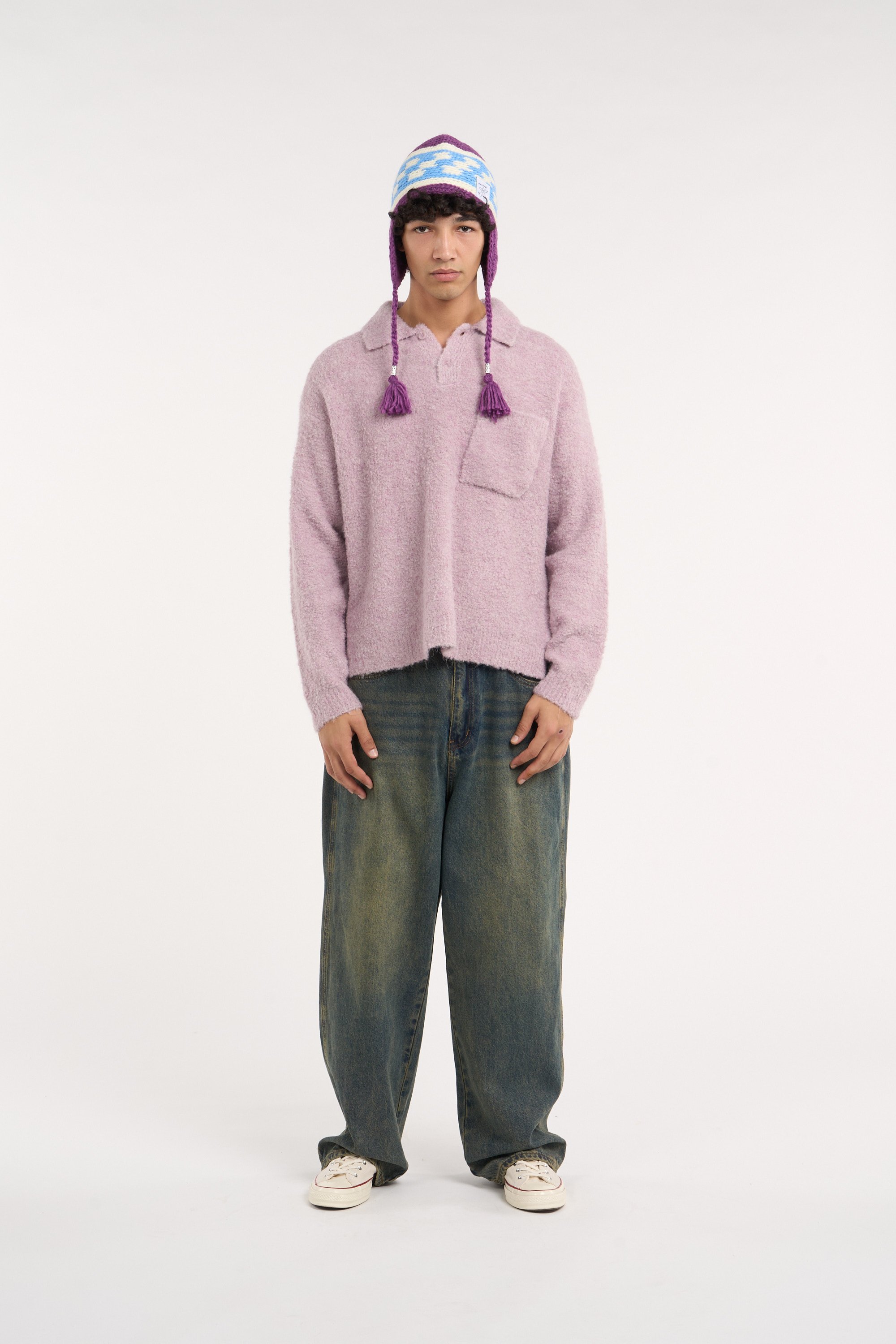 Pull WOODBIRD Violet