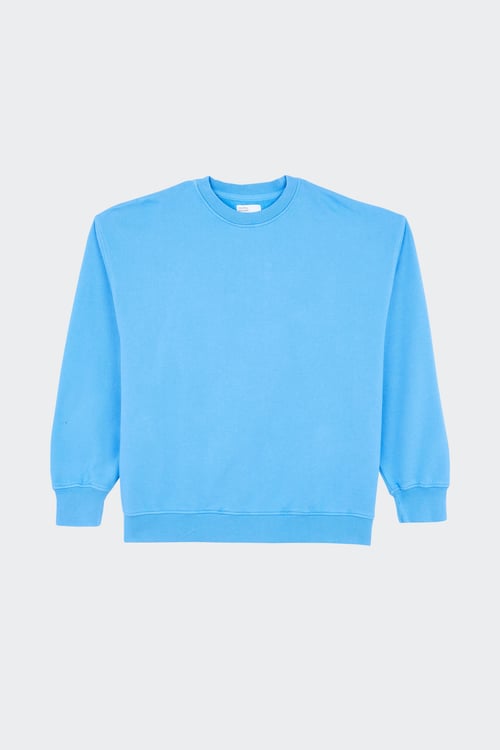 COLORFUL STANDARD Sweatshirt Bleu