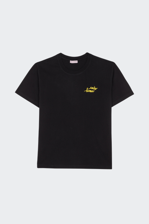 BISOUS SKATEBOARDS T-shirt Noir