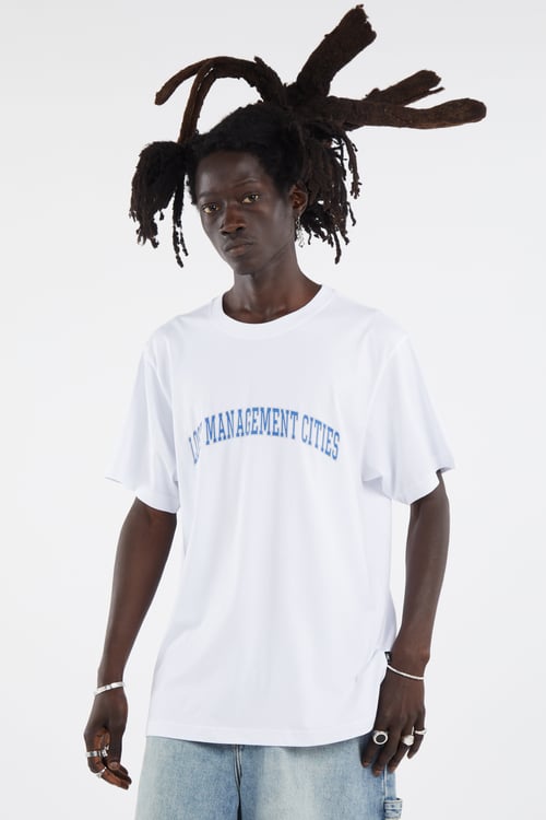 LOST MANAGEMENT CITIES T-shirt Bleu