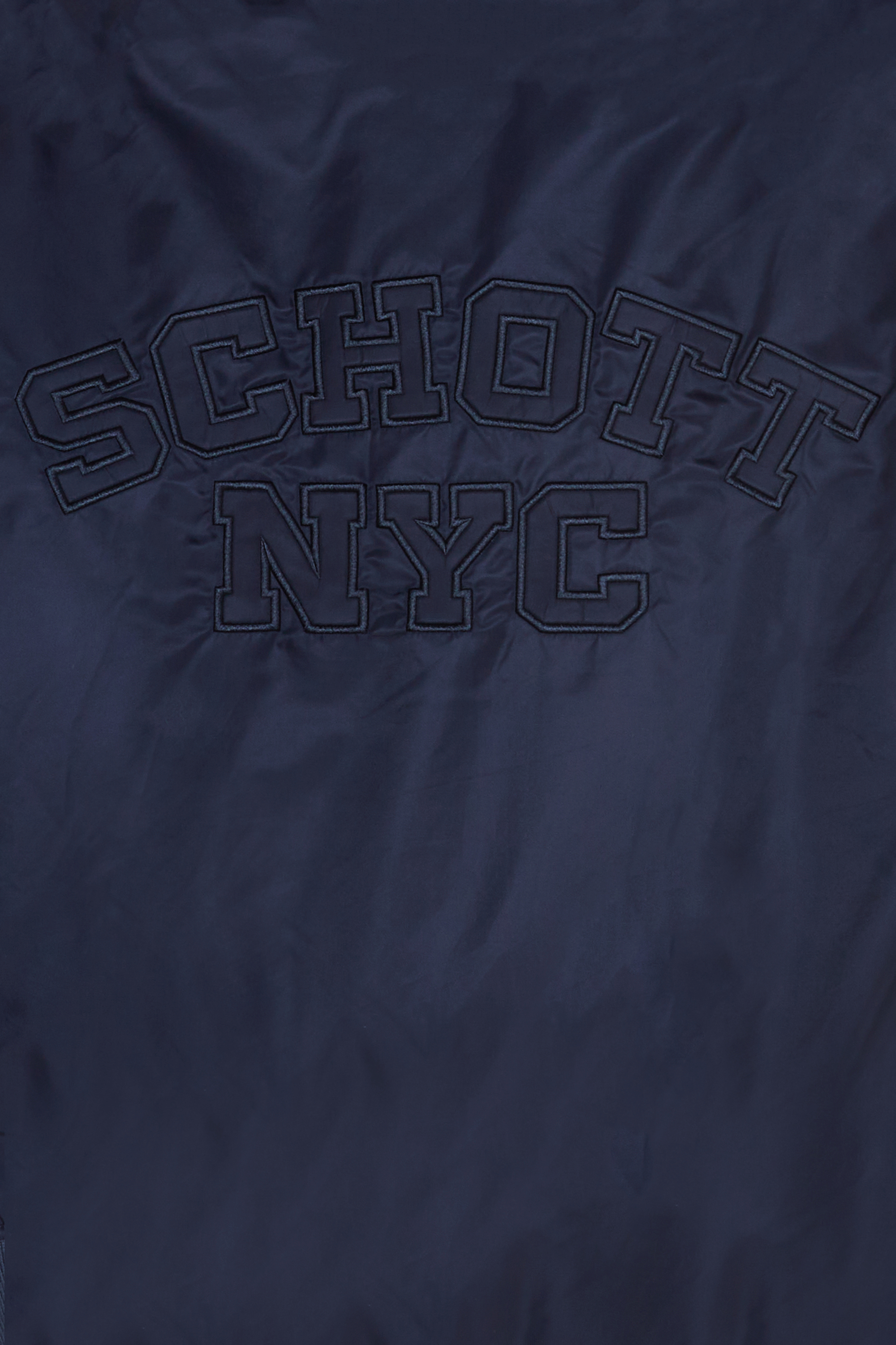 Lightweight quilted padded jacket with high neck Blue