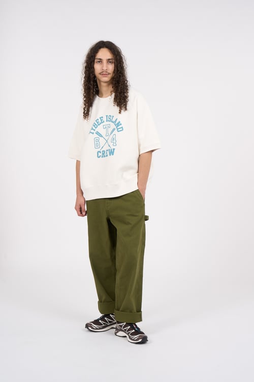 CHAMPION Sweatshirt Blanc