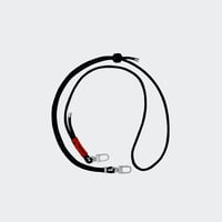 phone cord 6.0mm Rope Strap Noir