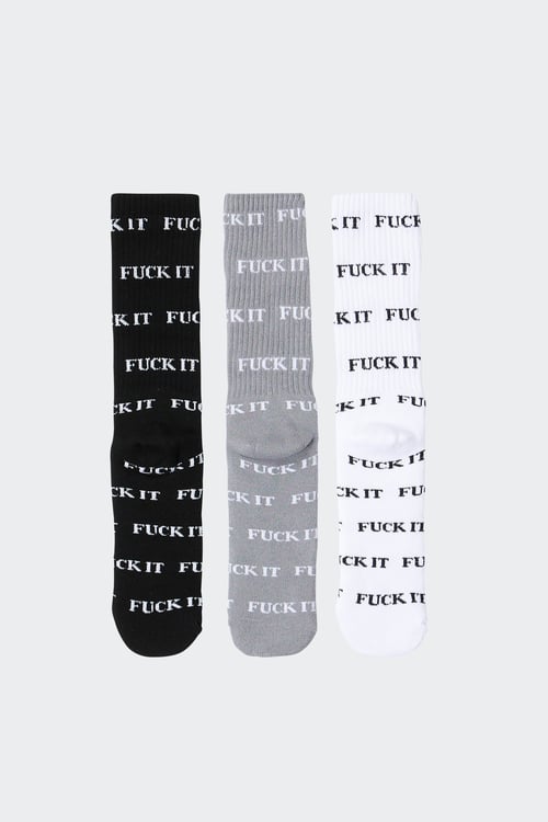 HUF Pack de 3 paires de chaussettes Multicolore