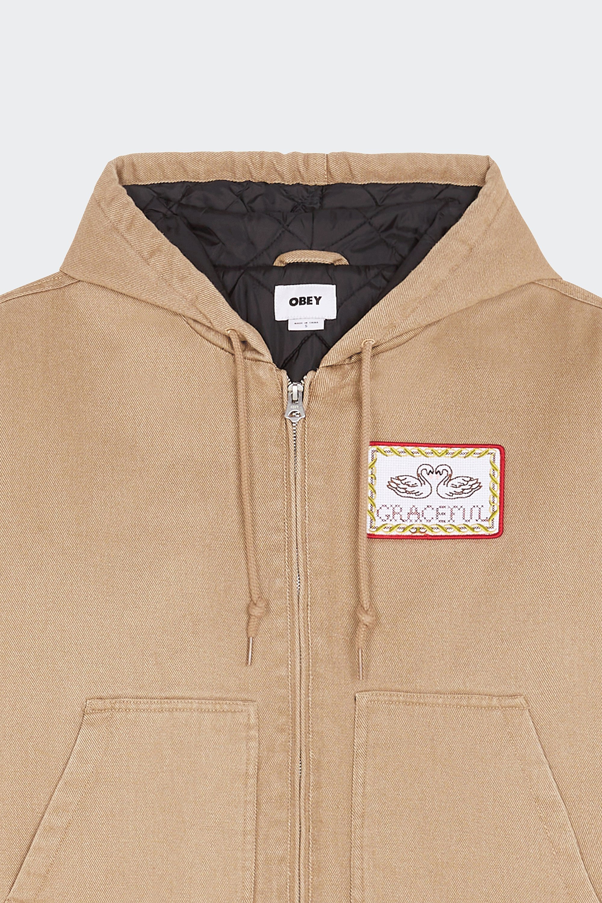 Veste | Beige by OBEY Veste Beige