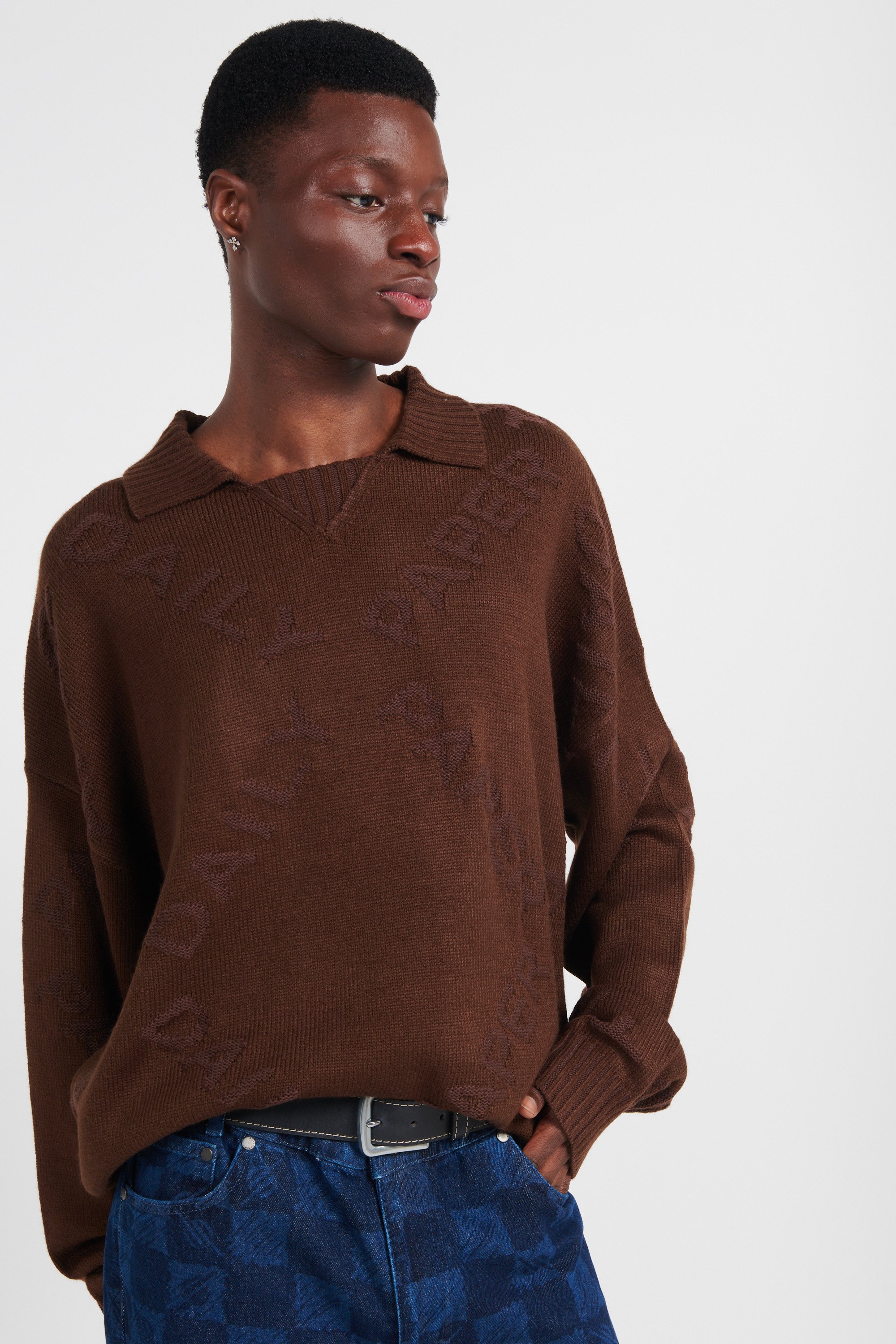 Pull | Marron by DAILY PAPER Pull Marron