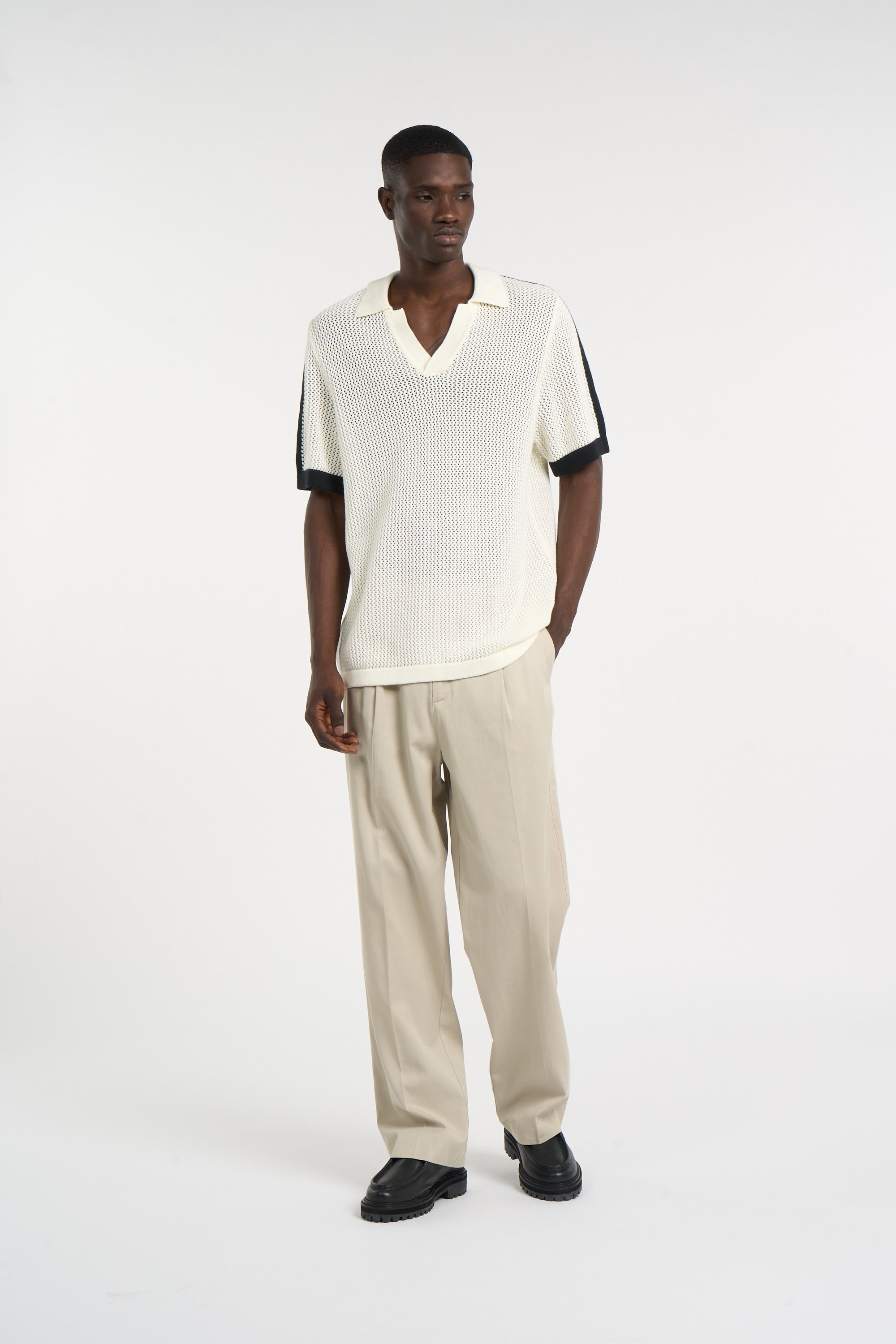 Pull LES DEUX Blanc
