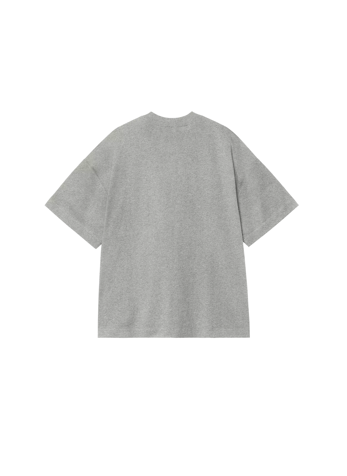 Regular-fit round-neck cotton T-shirt | Grey CARHARTT WIP Men