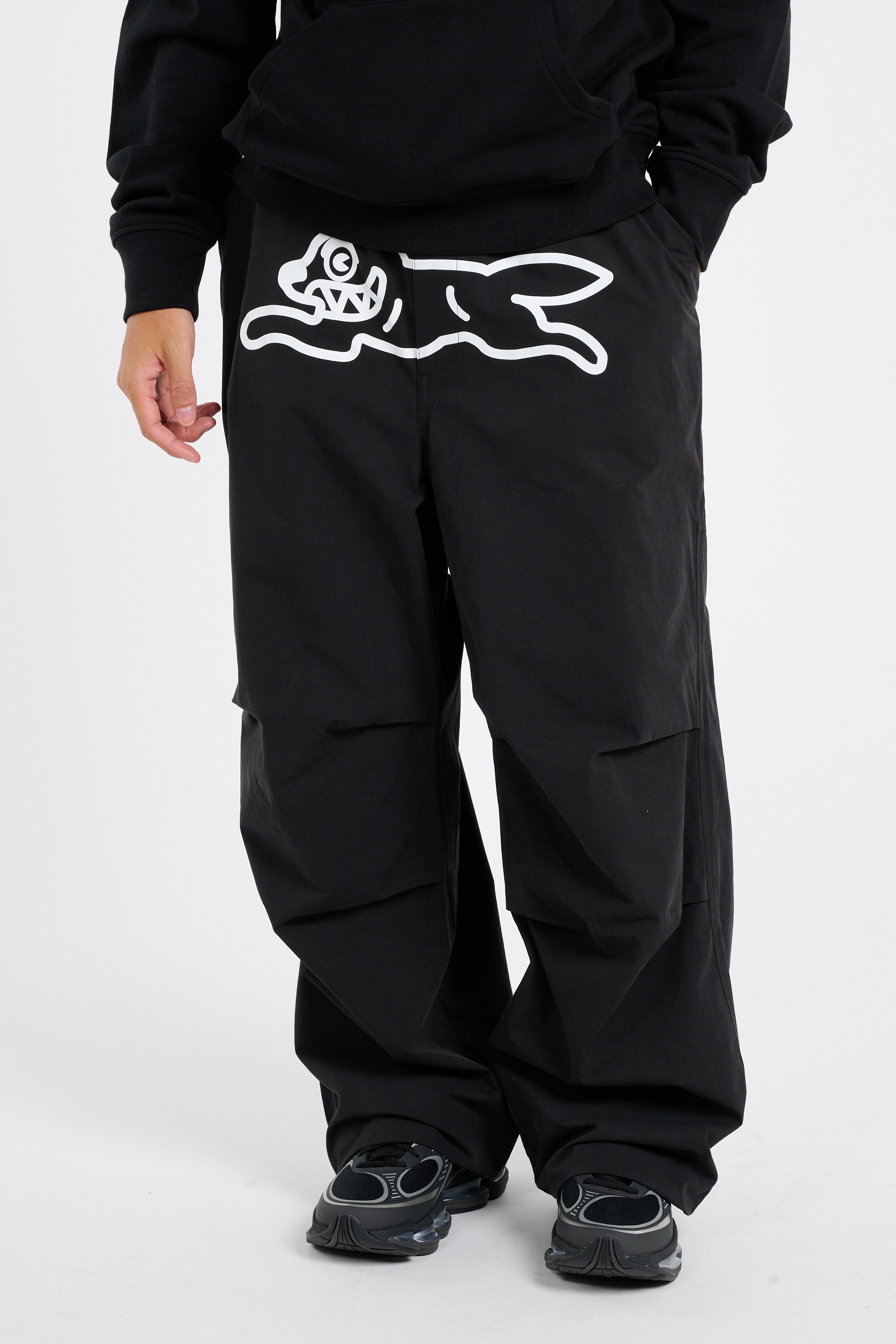 Wide-leg pants | Black ICE CREAM Men