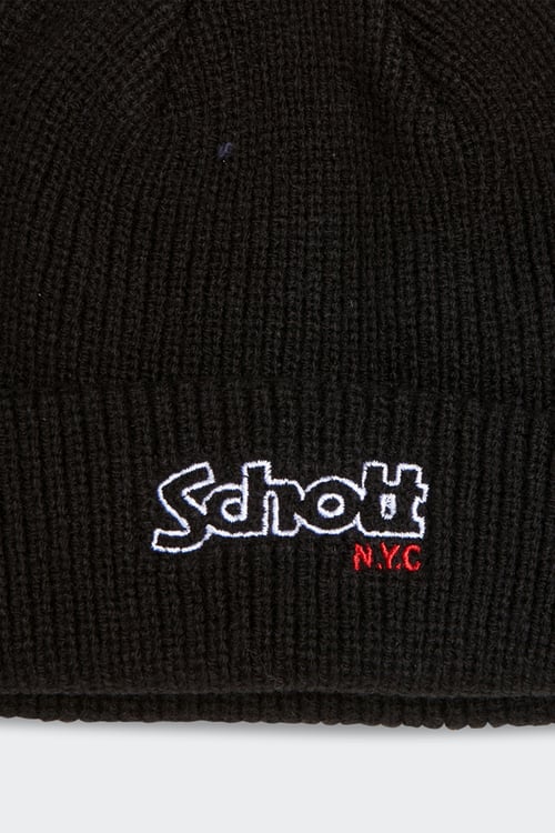 SCHOTT Bonnet Noir