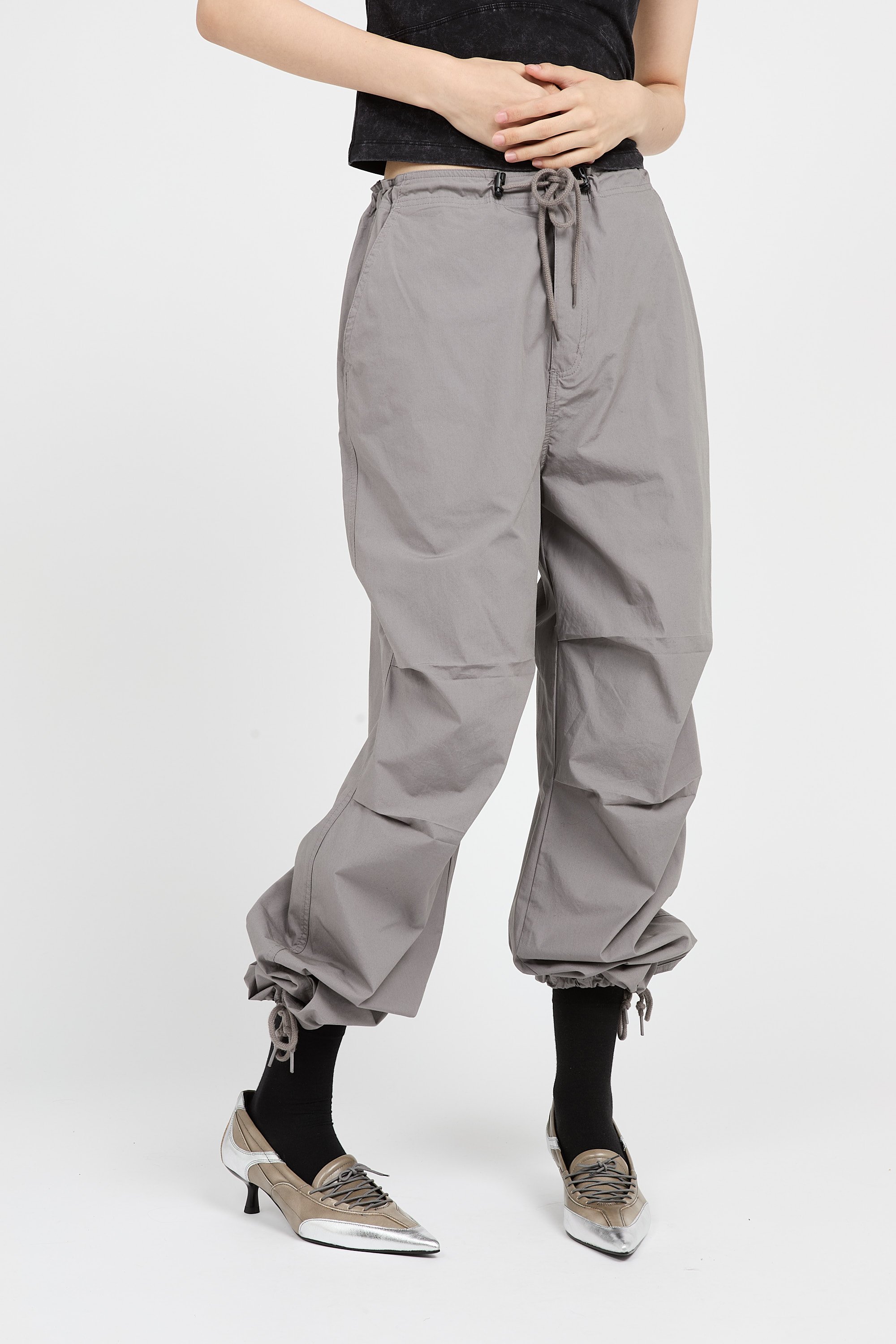 Pantalon parachute Bleu