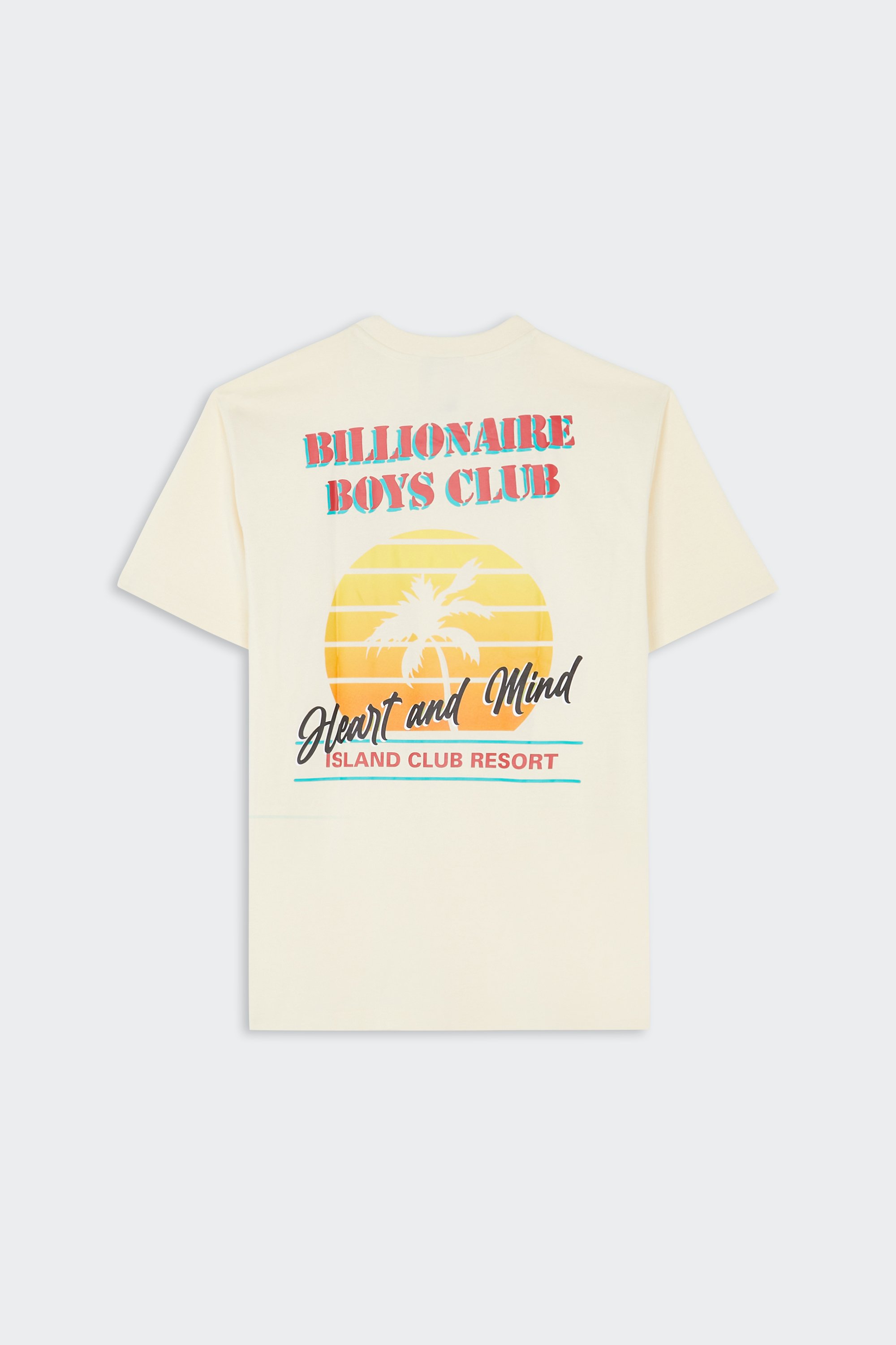 Regular-fit round-neck cotton T-shirt | Beige by BILLIONAIRE BOYS CLUB Regular-fit round-neck cotton T-shirt Beige