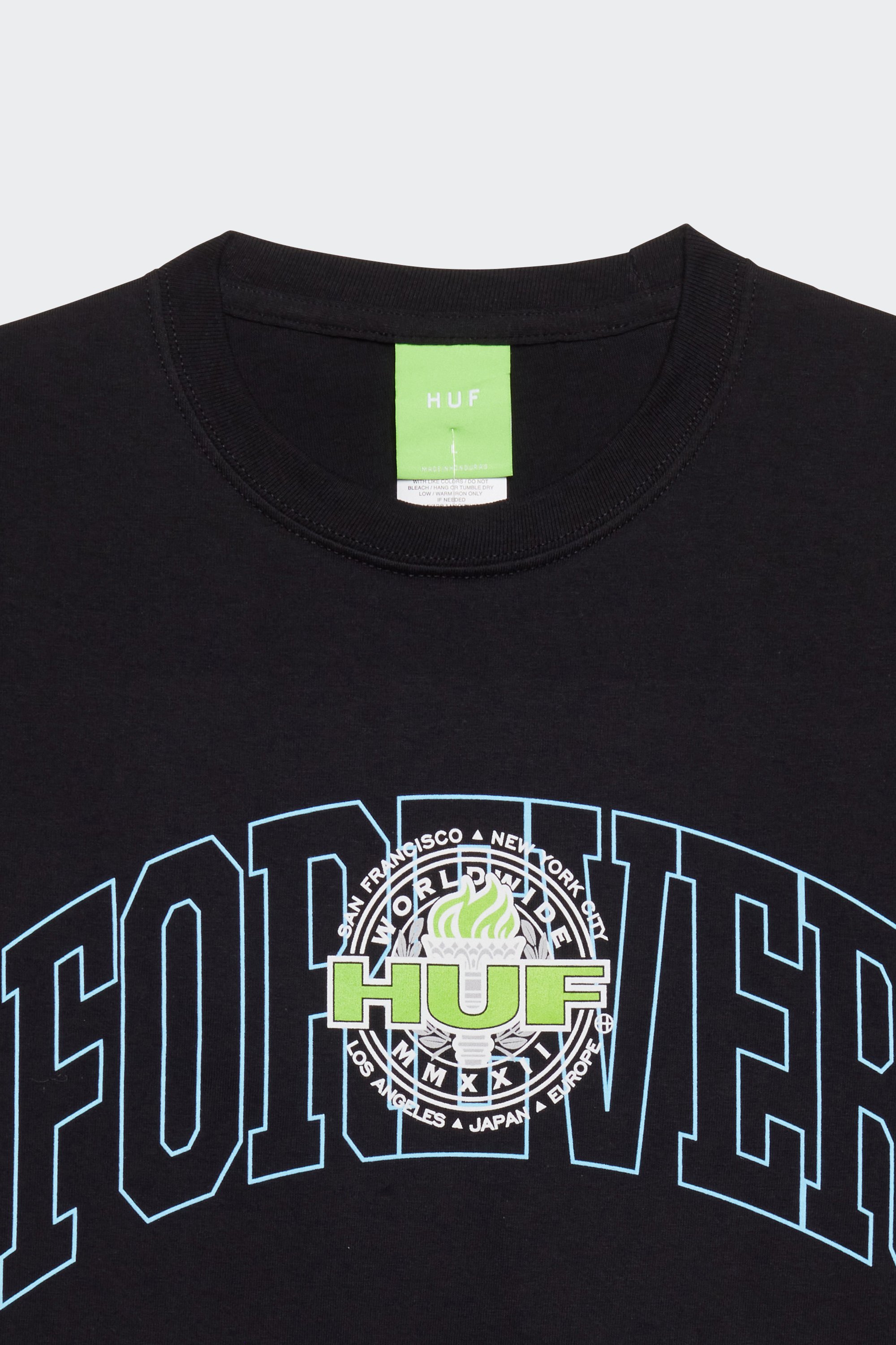 t-shirt | Black by HUF t-shirt Black