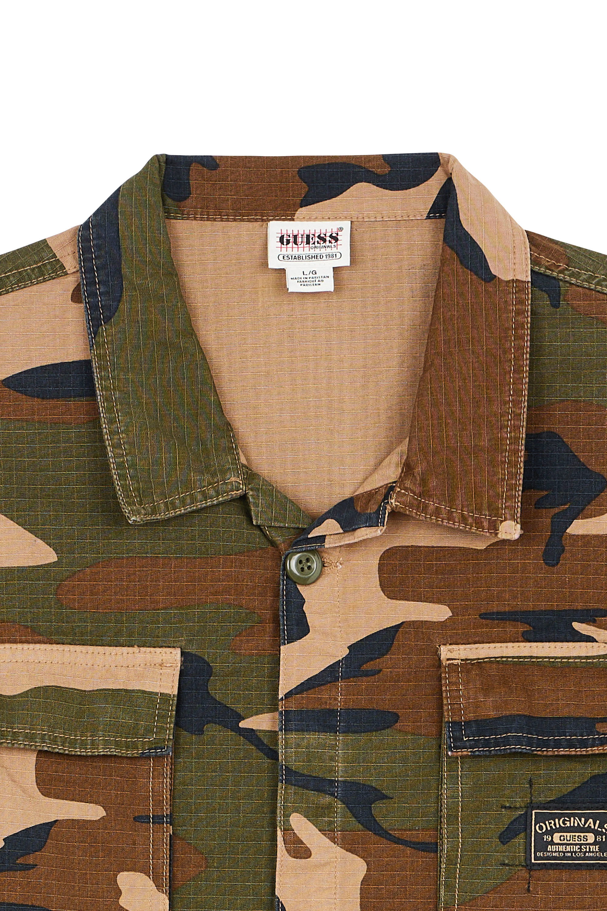 Shacket GUESS ORIGINALS Multicolored