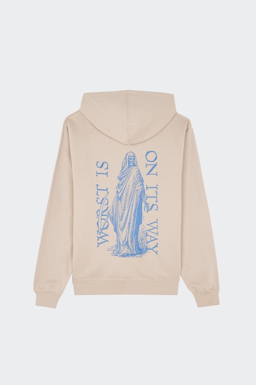 WASTED Hoodie Beige