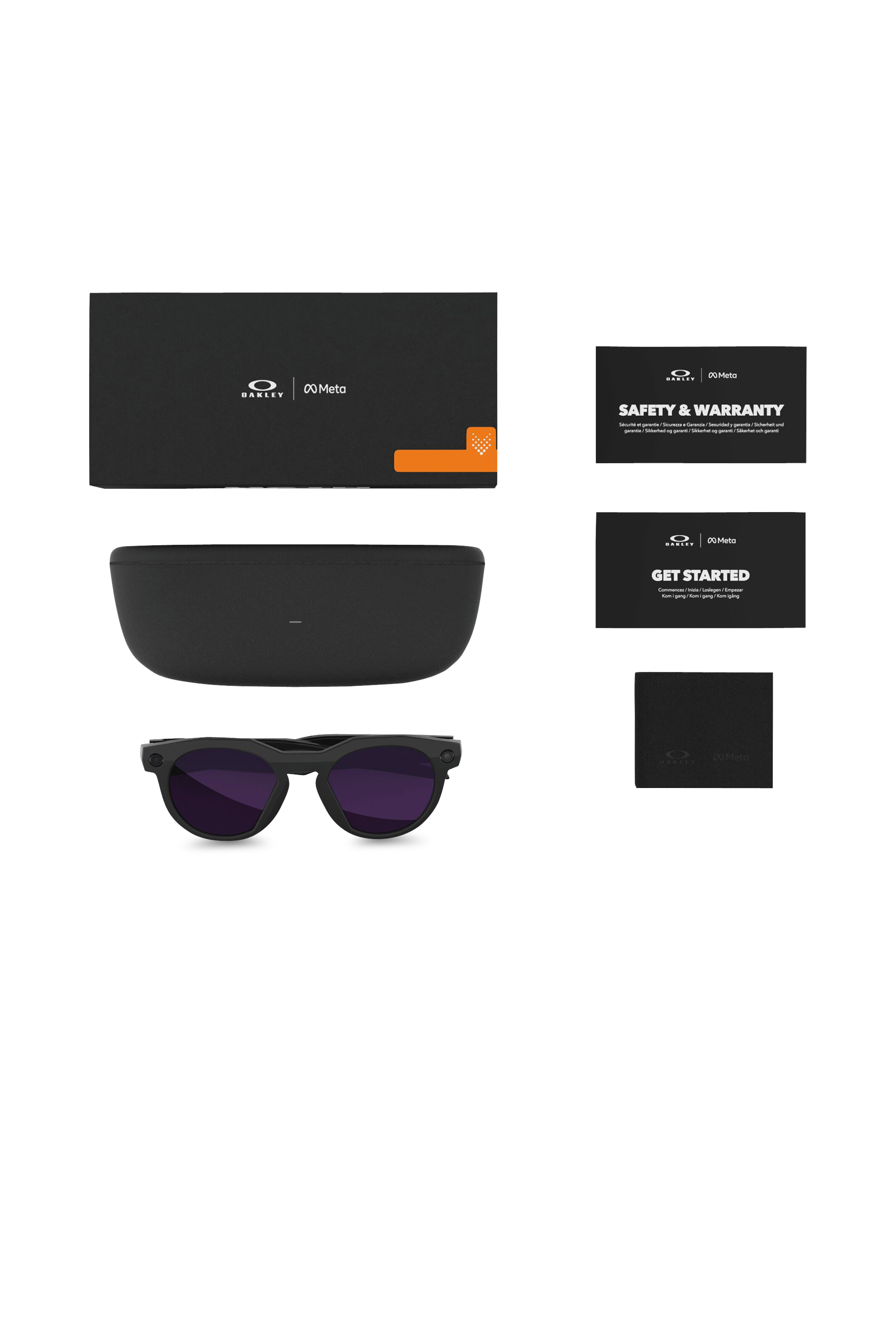 Lunettes intelligentes Noir