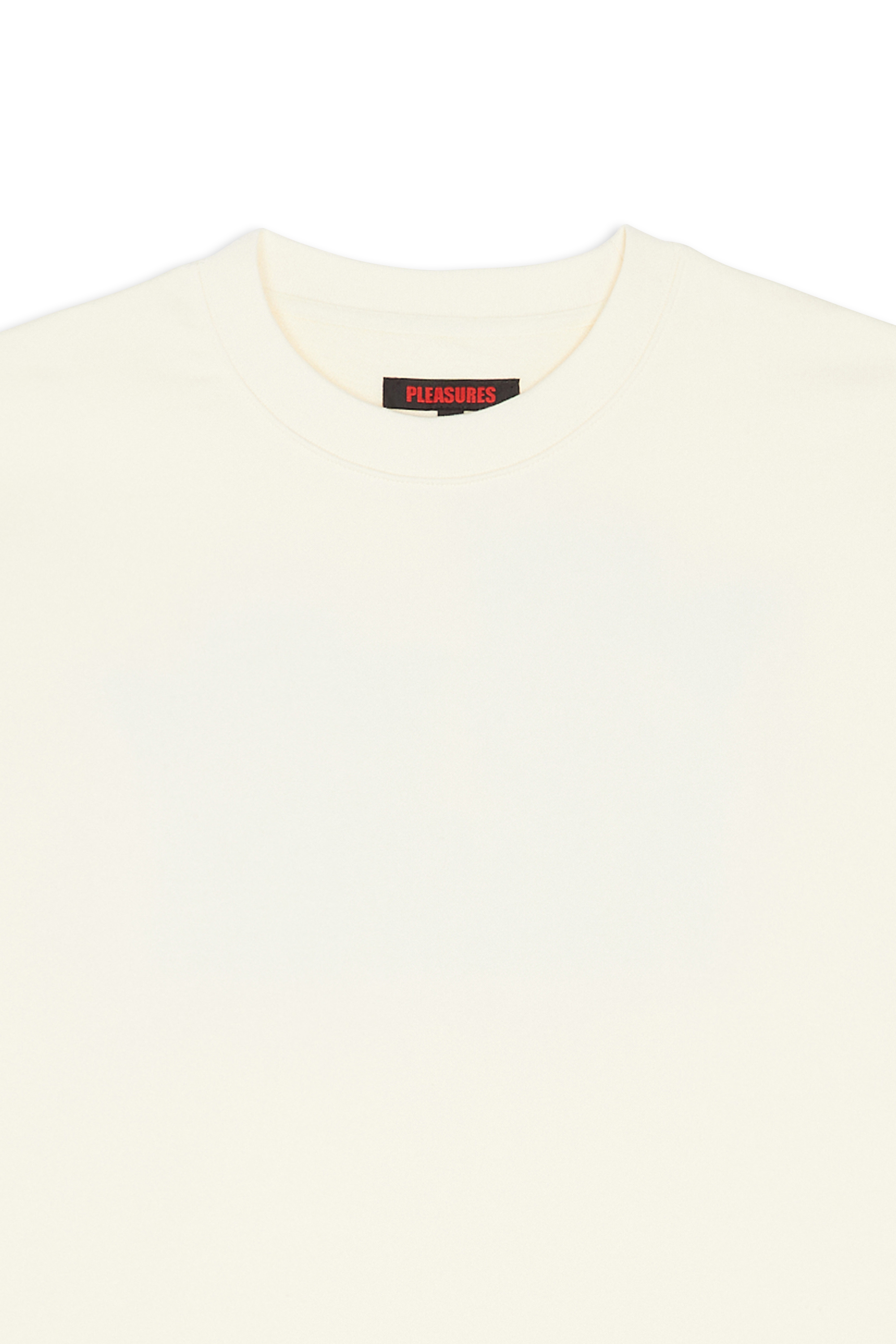 Regular-fit round-neck cotton T-shirt Beige