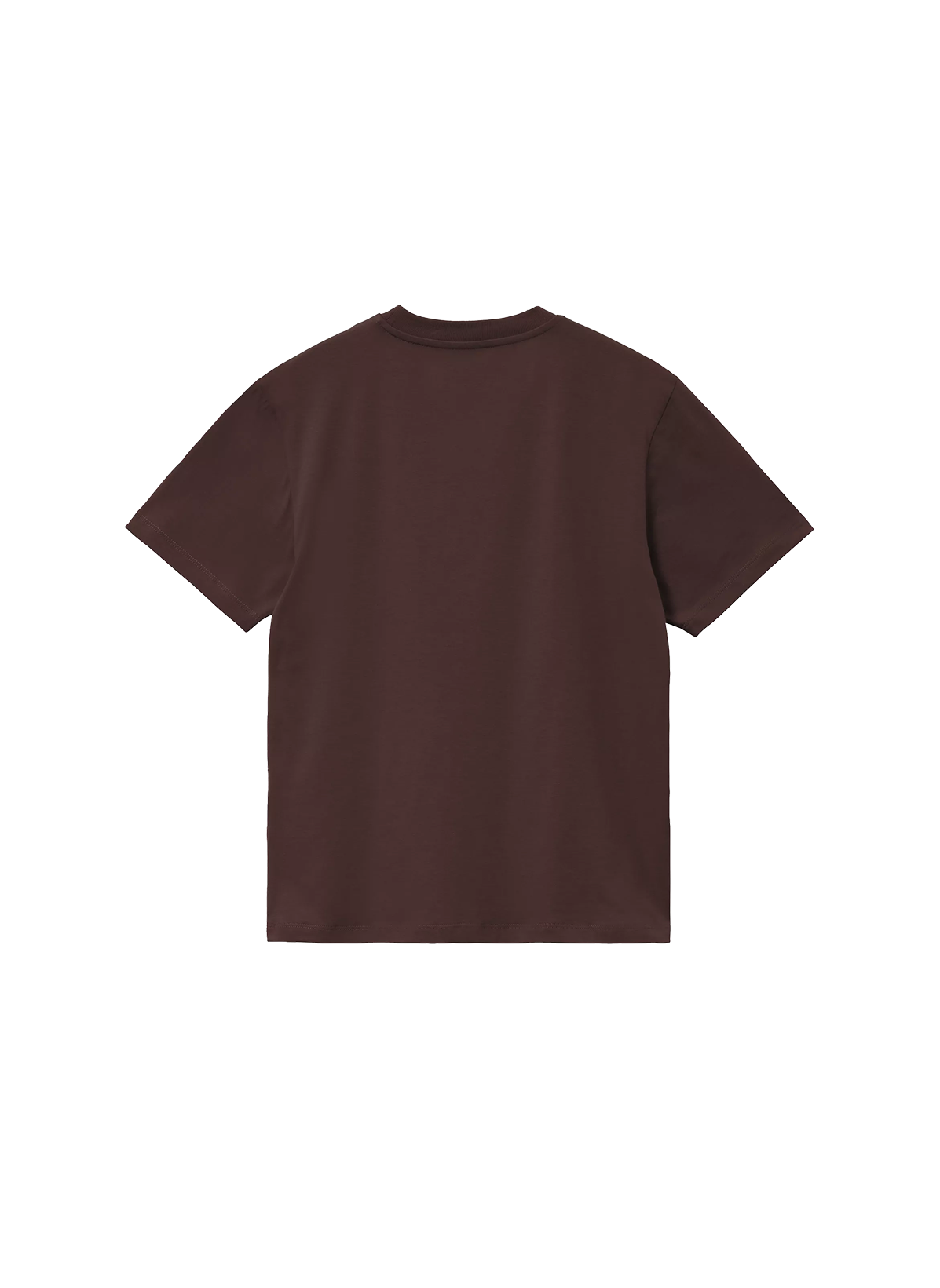 Regular-fit round-neck cotton T-shirt | Brown CARHARTT WIP Women