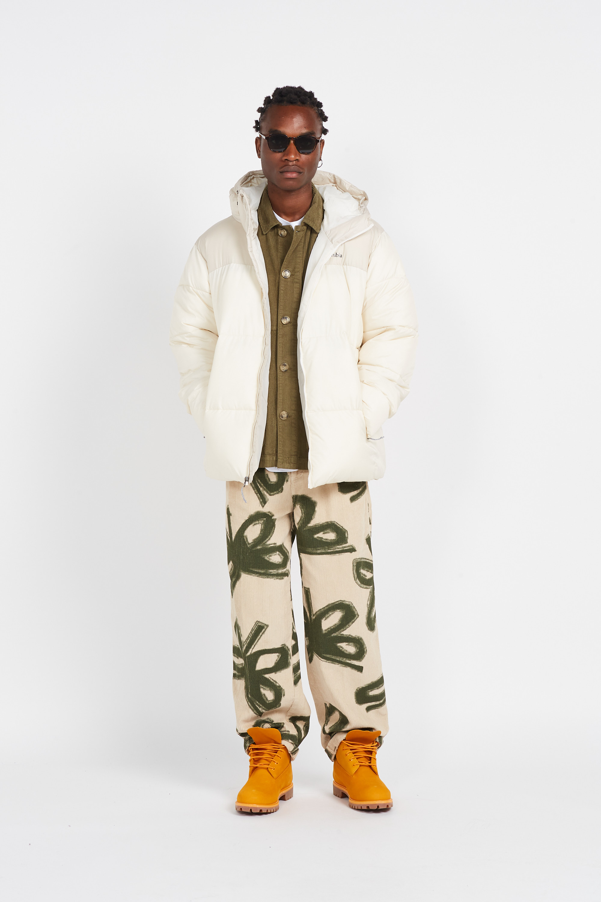 Puffer Jacket White
