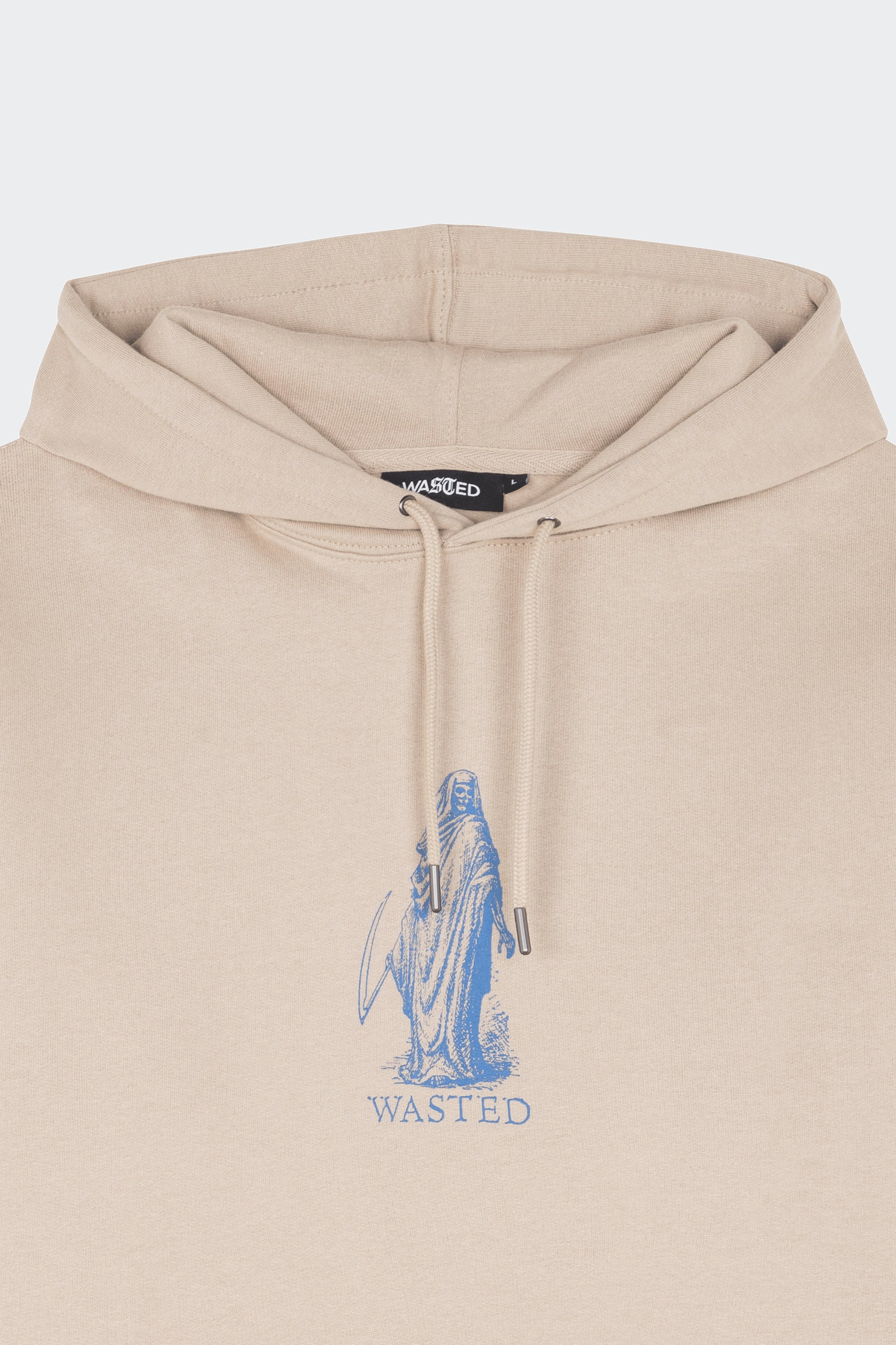 Hoodie | Beige by WASTED Hoodie Beige