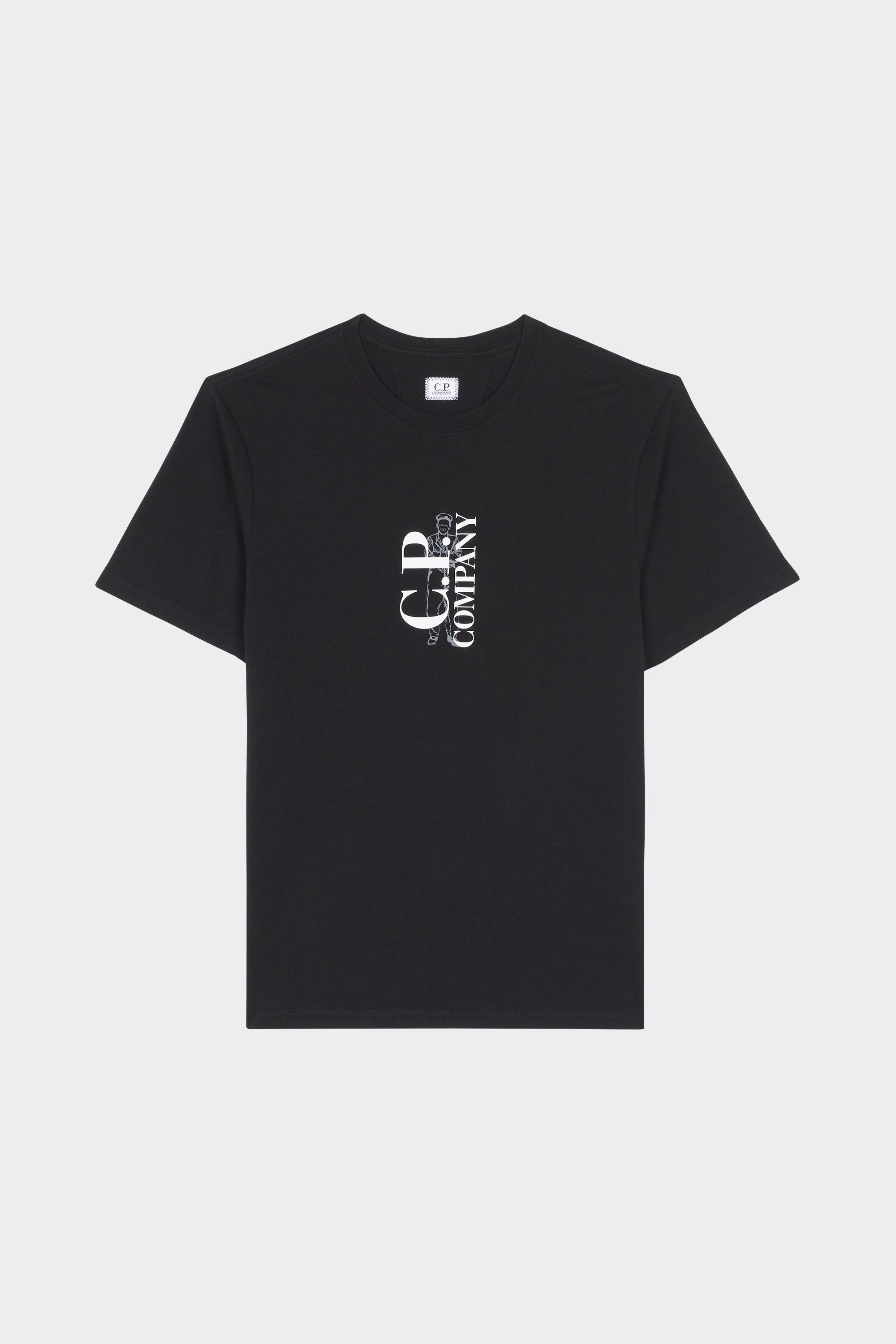 T-shirt | Black by C.P. COMPANY T-shirt Black
