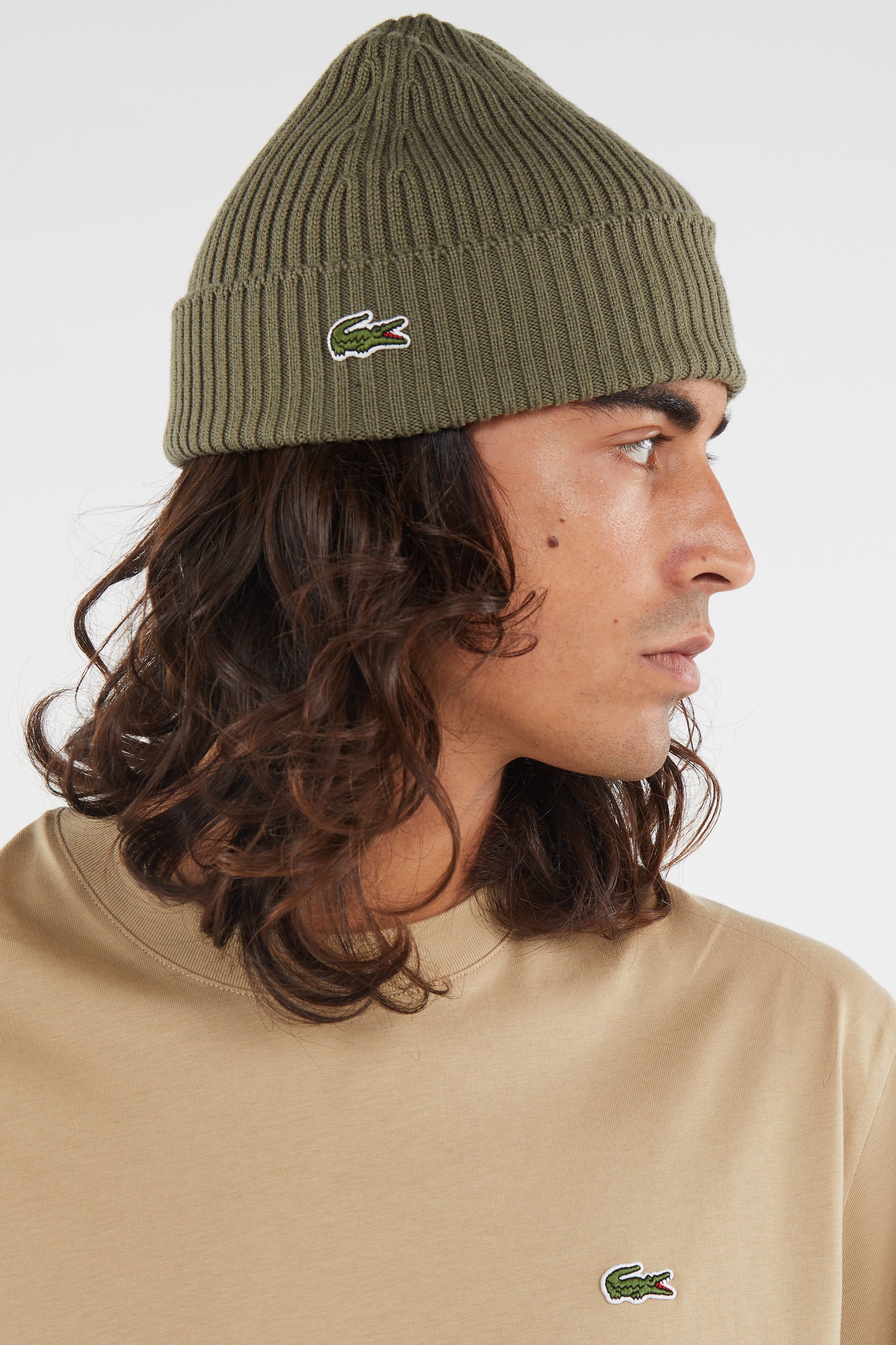 Bonnet LACOSTE Vert