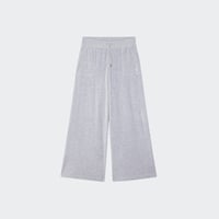 Sweatpants Yuka Wide Leg Jogger With Jc Embroidery Silver marl